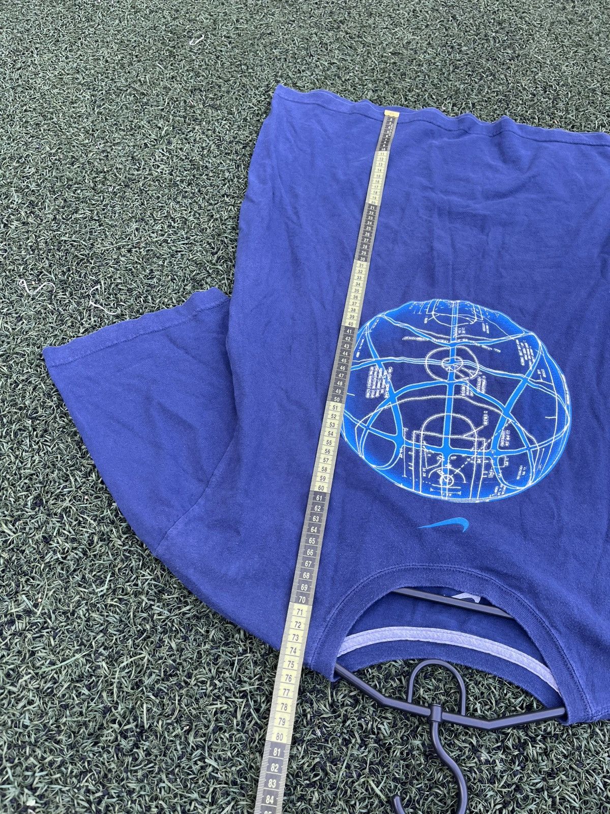 Nike Nike Globe Graphic Tee Blue XL Streetwear Size US XL / EU 56 / 4 - 6 Thumbnail