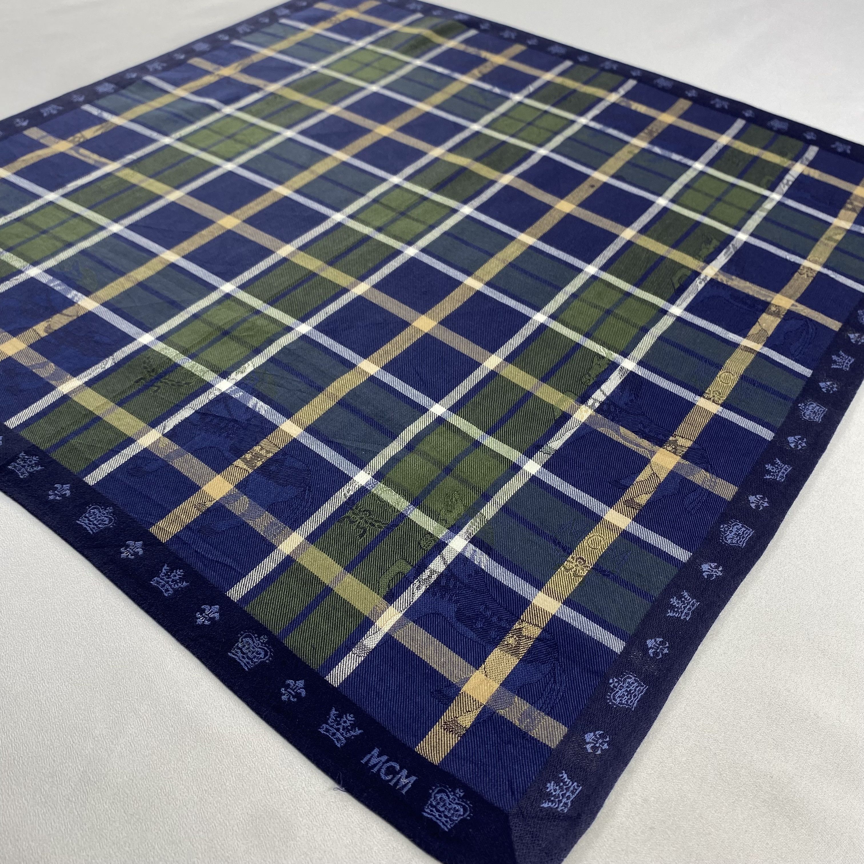 MCM × Vintage MCM Bandana/ Handkerchief / Neckerchief-P1688 Size ONE SIZE - 2 Thumbnail