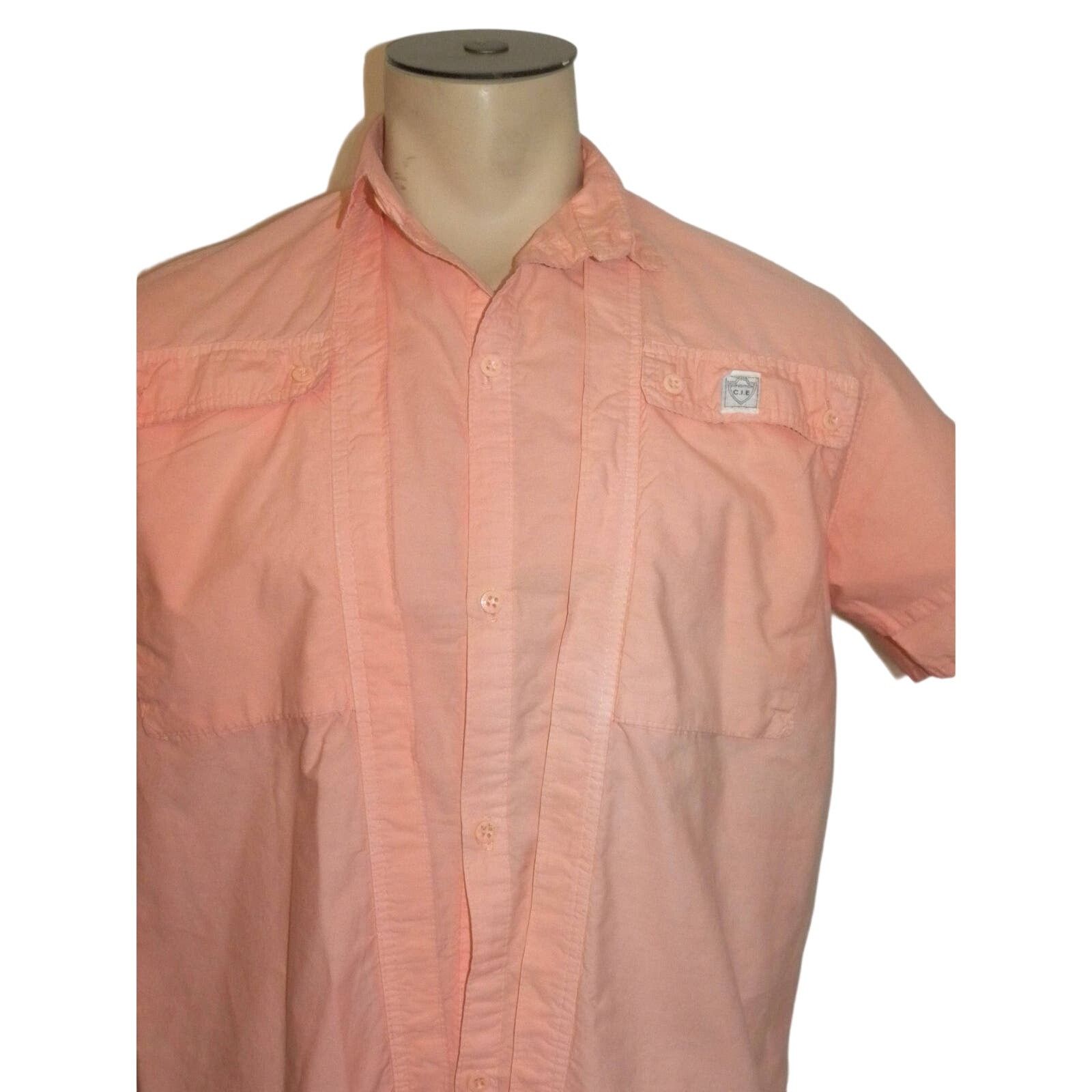 Vintage 80s New Wave Boxy Fit Shirt Expedition Cie Paris Size US S / EU 44-46 / 1 - 4 Thumbnail