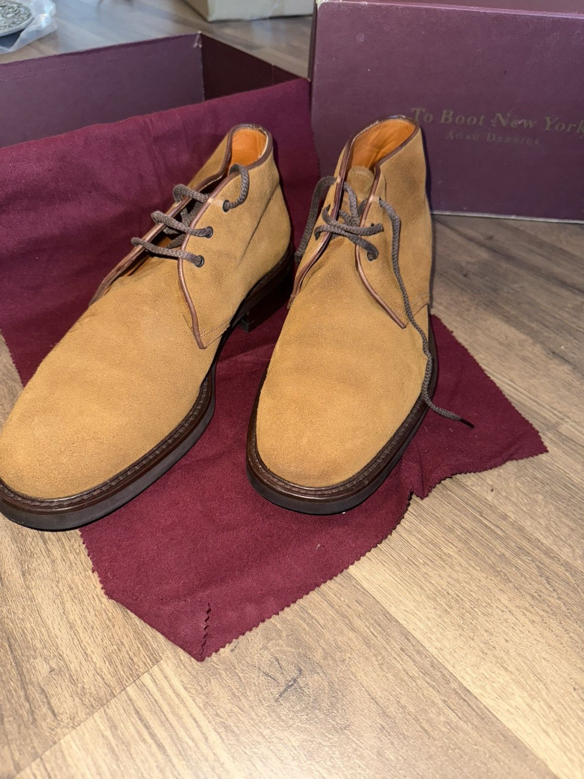 To Boot New York NEVER RELEASED To Boot New York Chukka Boots Size US 11 / EU 44 - 2 Thumbnail