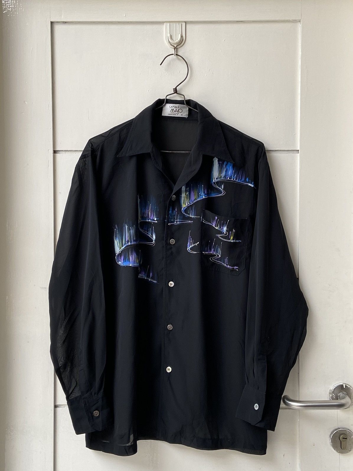 Yohji Yamamoto SS02 Yohji Yamamoto LSD button down by Saeko Tsuemura |  Grailed