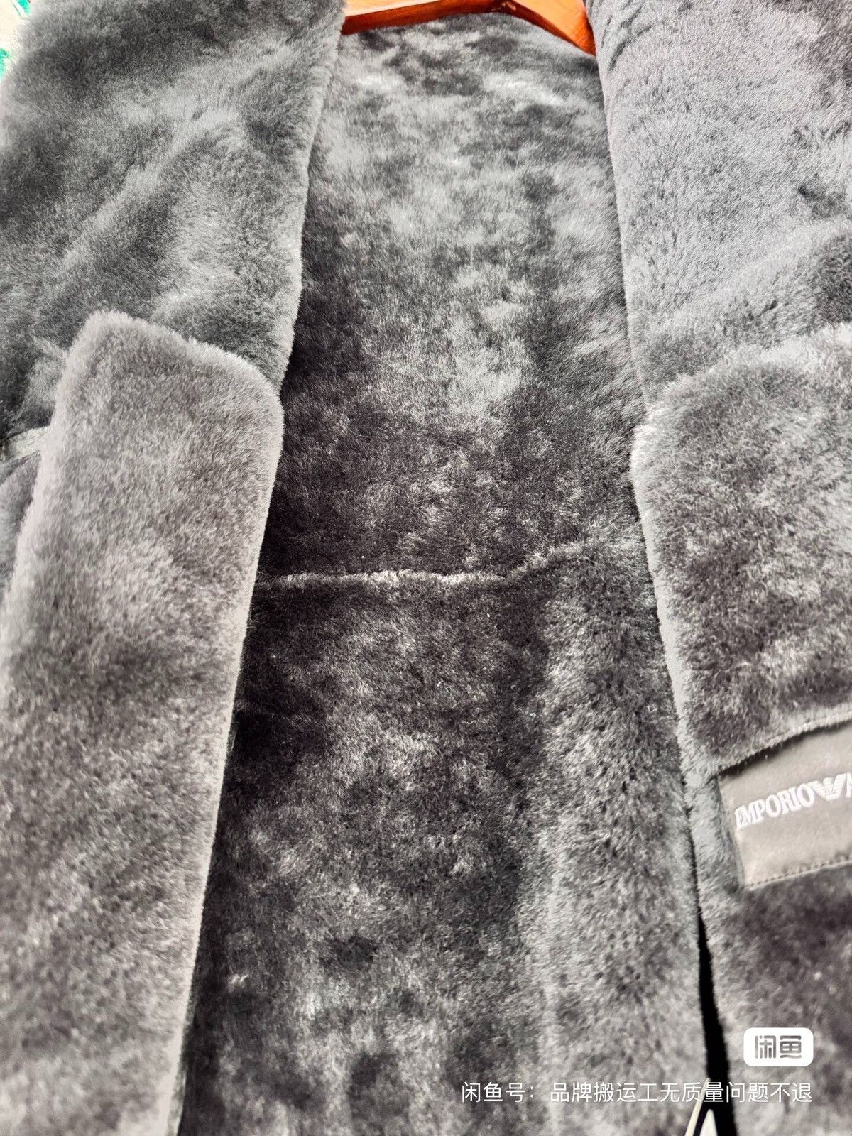 Emporio Armani EMPORIO ARMANI leather fur jacket coat Size US L / EU 52-54 / 3 - 4 Thumbnail