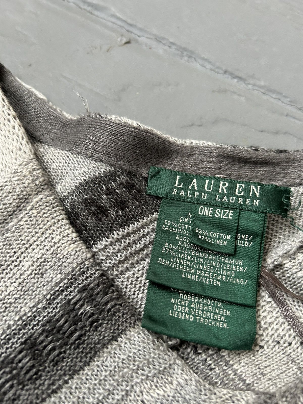 Ralph Lauren Ralph Lauren poncho cotton + linen Size ONE SIZE - 5 Thumbnail