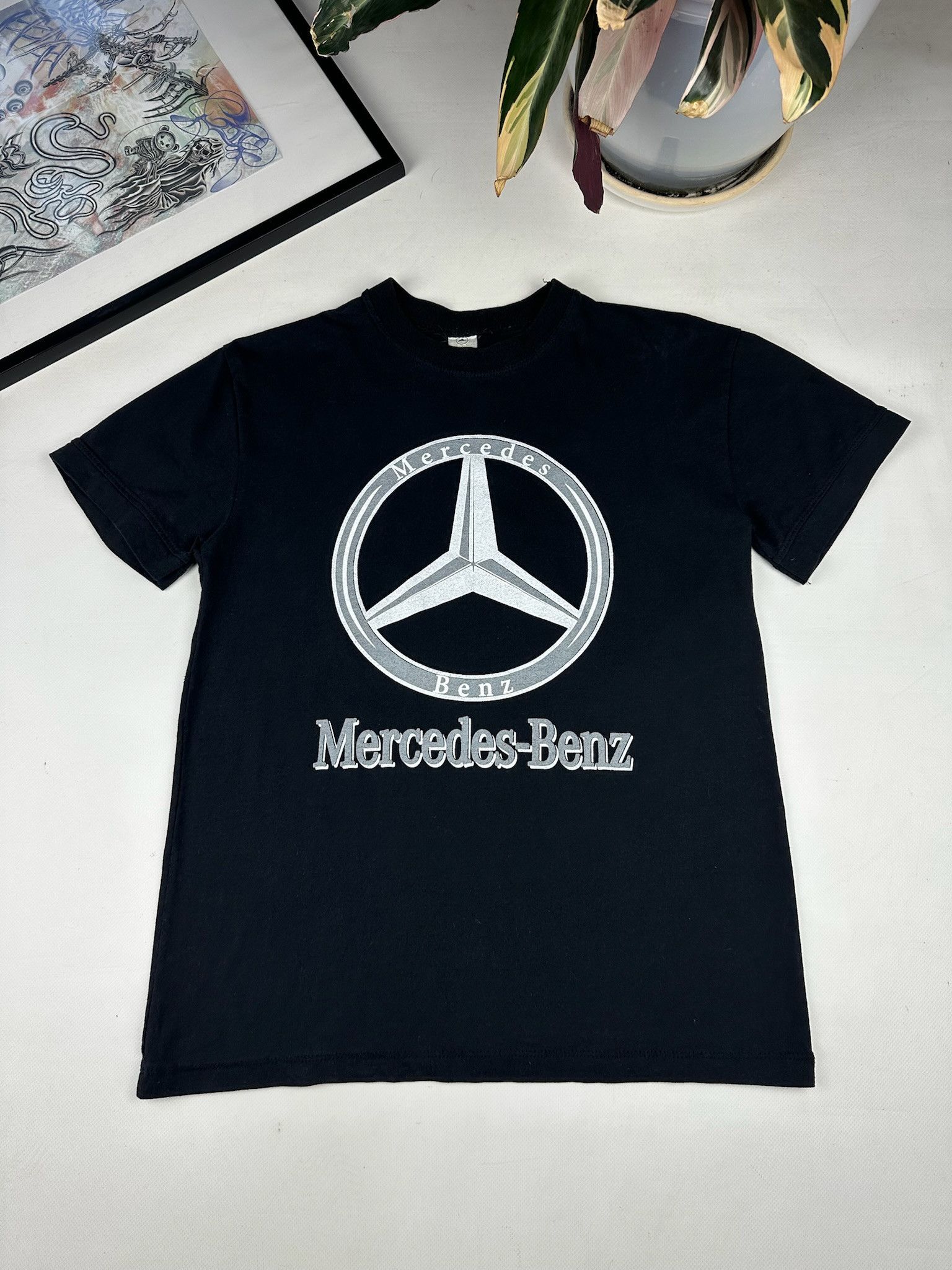 Mercedes-Benz Vintage Mercedes-Benz T-shirt Size US S / EU 44-46 / 1 - 1 Thumbnail