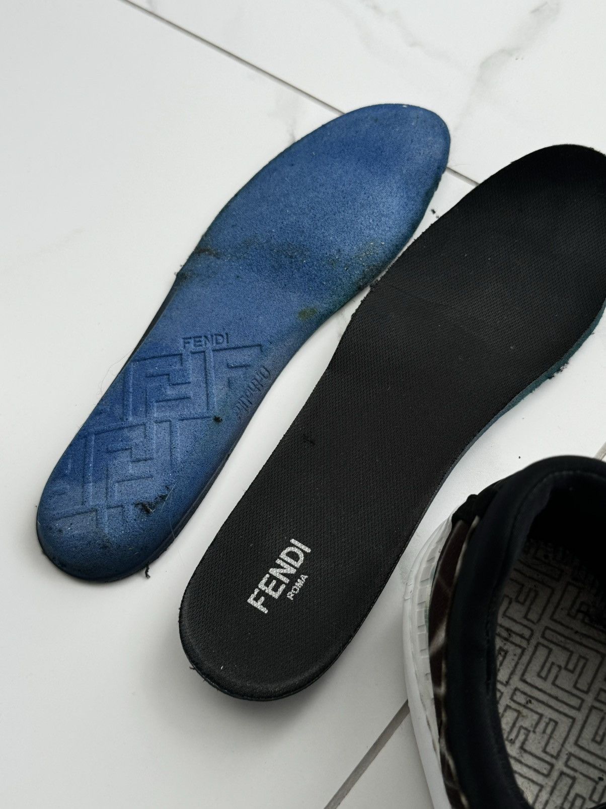 Fendi Fendi Force Monogram Low-Top Sneaker Size US 11 / EU 44 - 9 Thumbnail