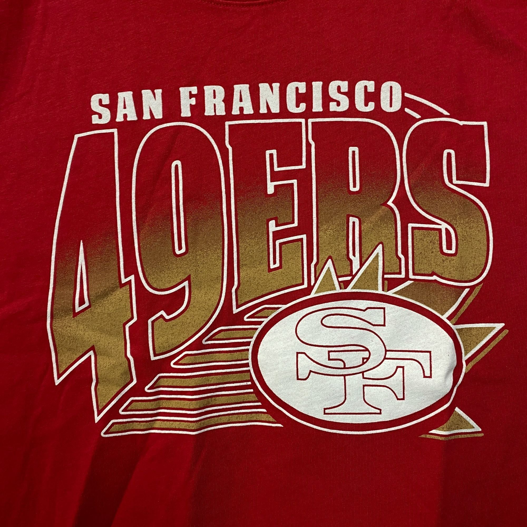 Junk Food Junk Food NFL San Francisco 49ers Women Red Short Top 2XL Size XXL / US 16-18 / IT 52-54 - 2 Thumbnail