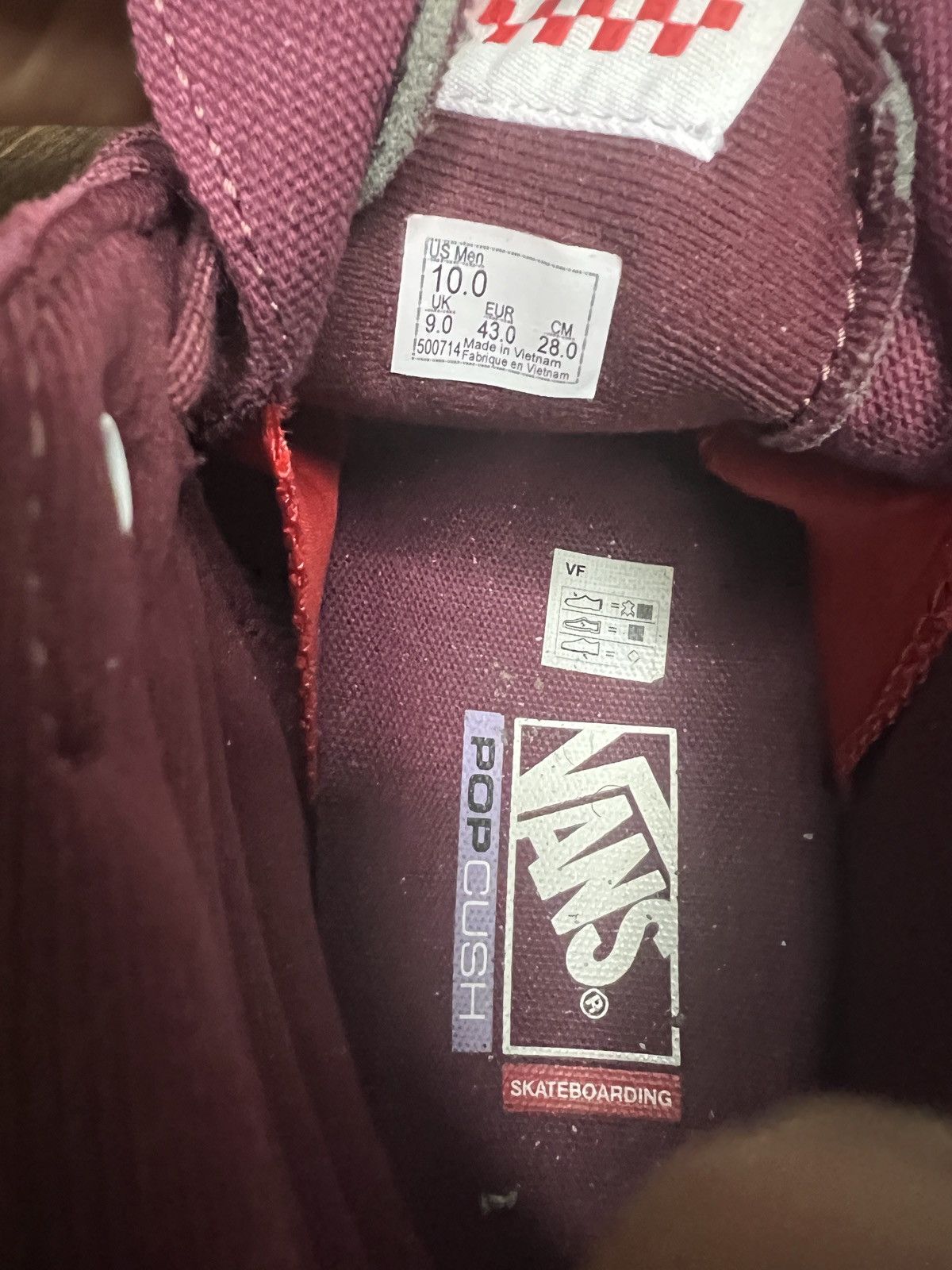 Vans Vans Skate - Hi Size US 10 / EU 43 - 9 Thumbnail