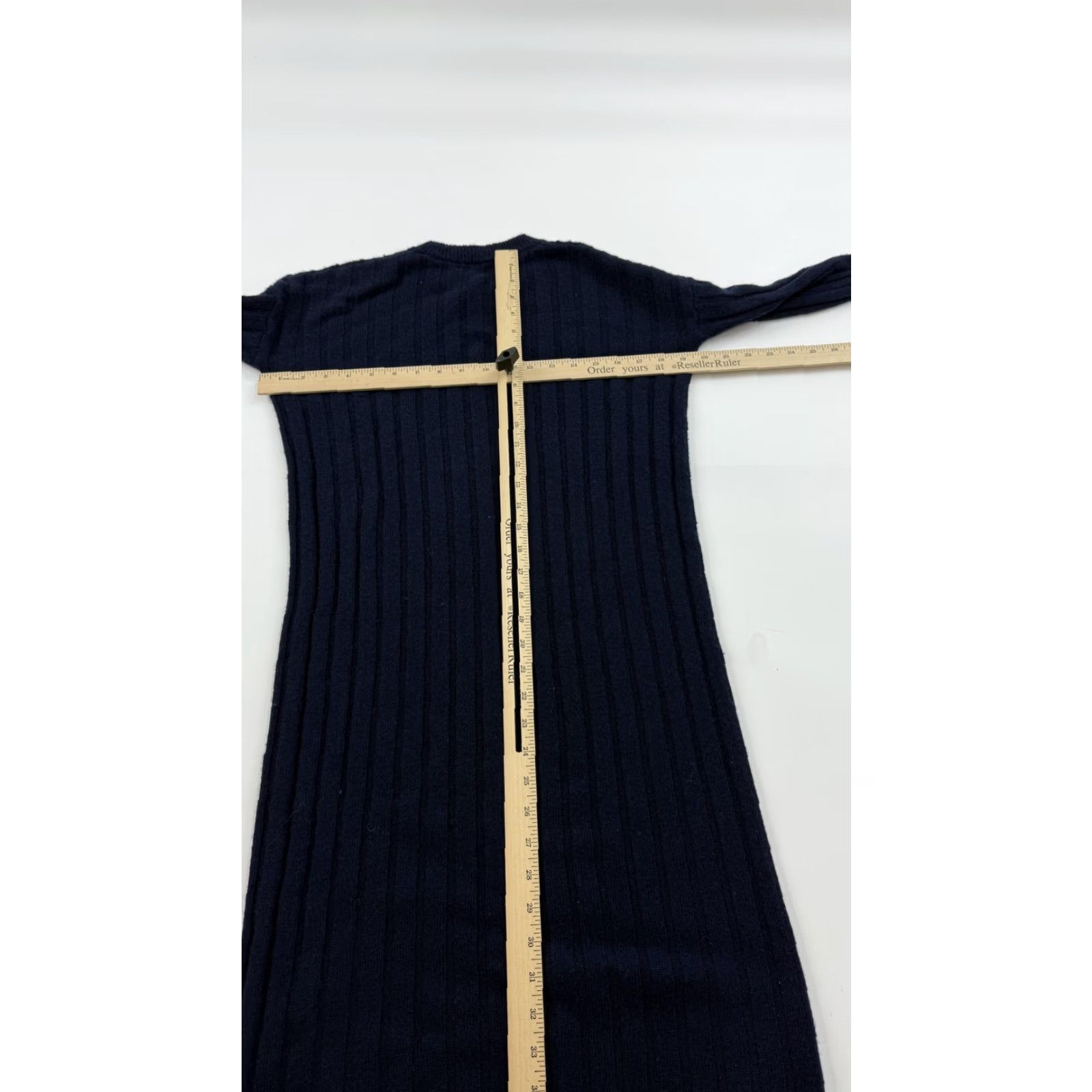 Madewell VINTAGE Madewell Sweater Dress Womens XXS Casual Long Sleeve Navy Blue Knit Winter Size XXS / US 00 / IT 34 - 7 Thumbnail