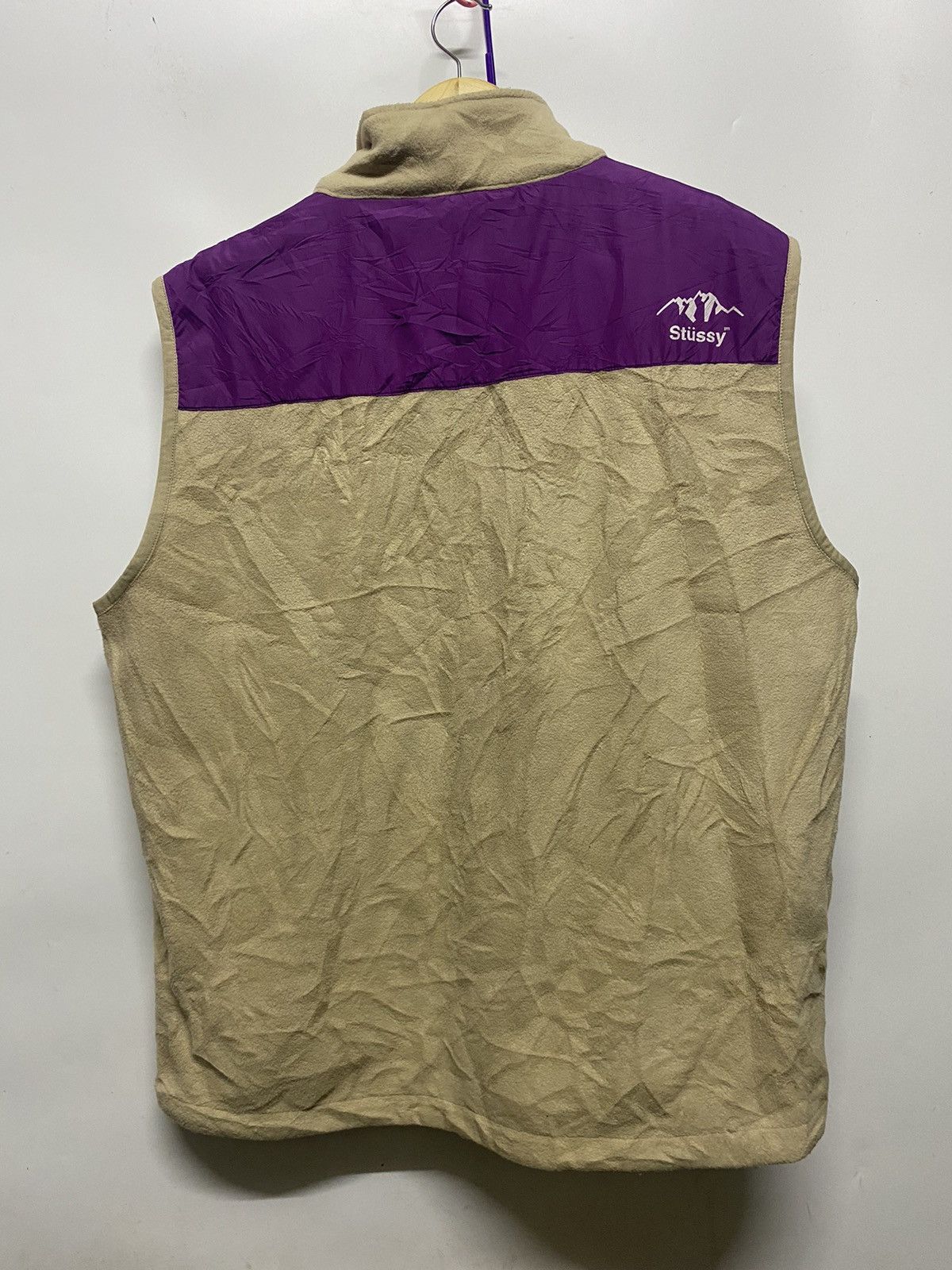Stussy Stussy Sherpa Fleece Vest Pockets Jacket Size US L / EU 52-54 / 3 - 2 Thumbnail