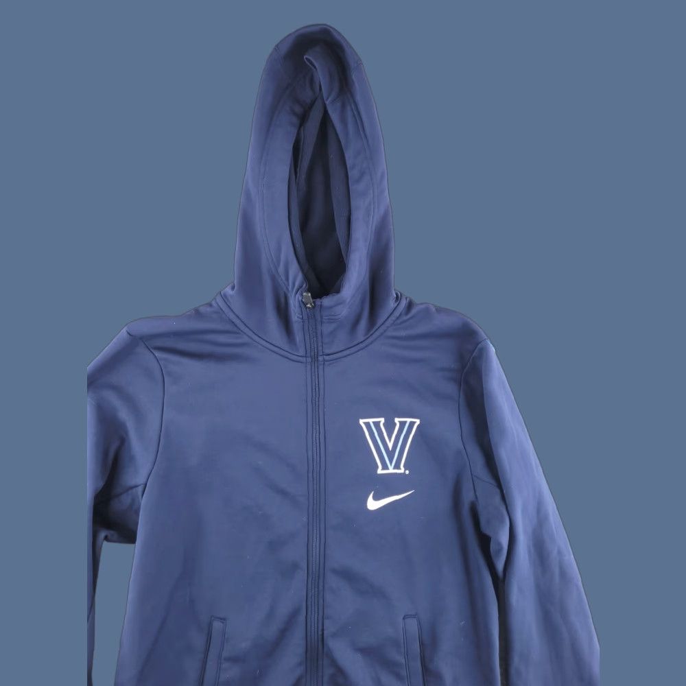 Nike Nike Viillanova Hoodie Mens Small Elite Blue Dri Fit Basketball Shirt Logo Full Zip Mens Size US S / EU 44-46 / 1 - 1 Thumbnail