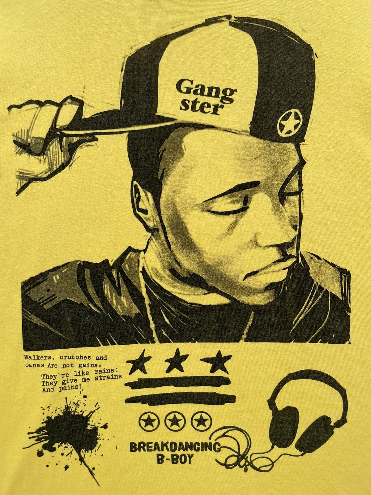 Rap Tees 🔥Accept Binding Offer🔥 Gangster Breakdancing B-Boy Size US XL / EU 56 / 4 - 2 Thumbnail