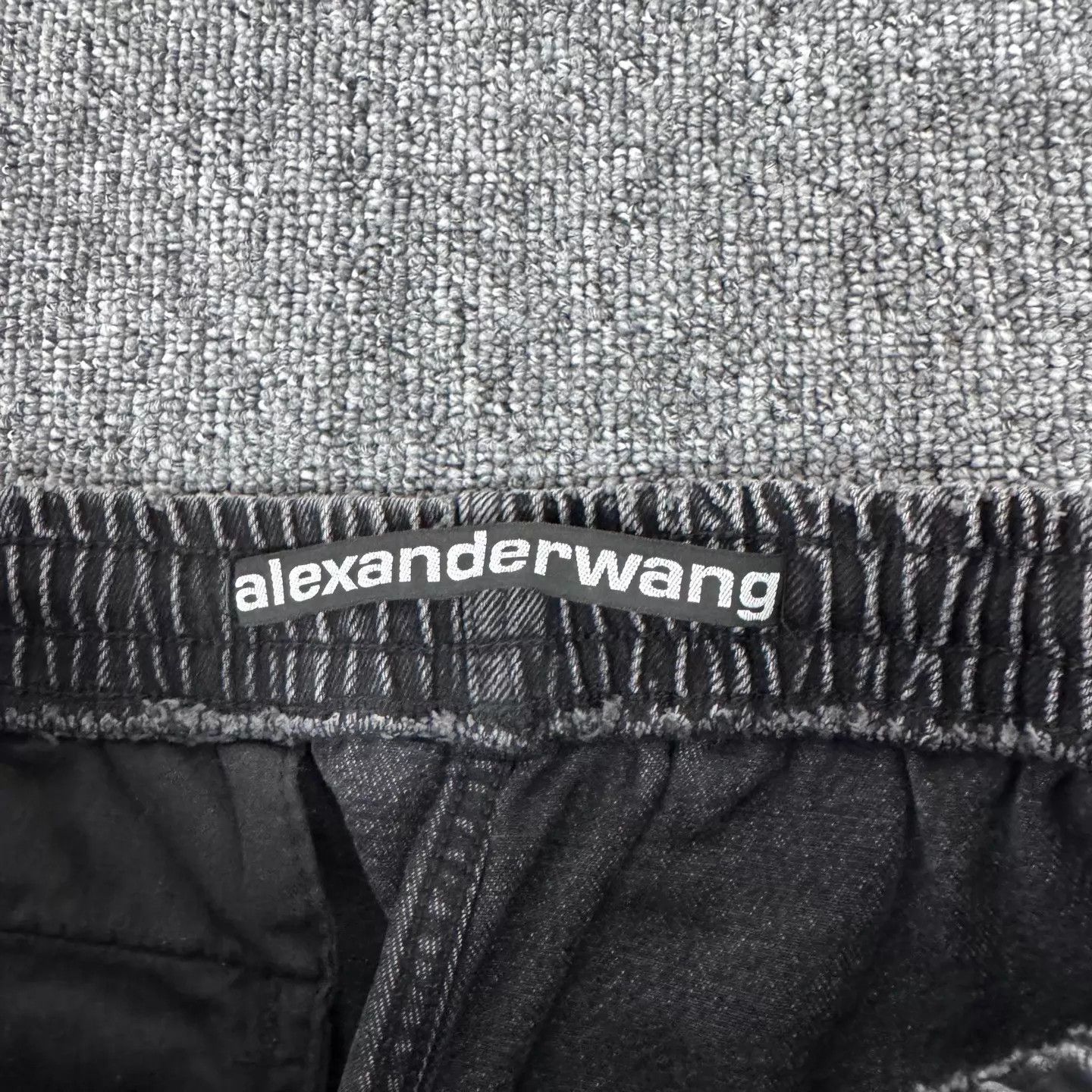 Alexander Wang Alexander Wang W.Black Side Webbing Logo Jeans S Size US 30 / EU 46 - 5 Thumbnail