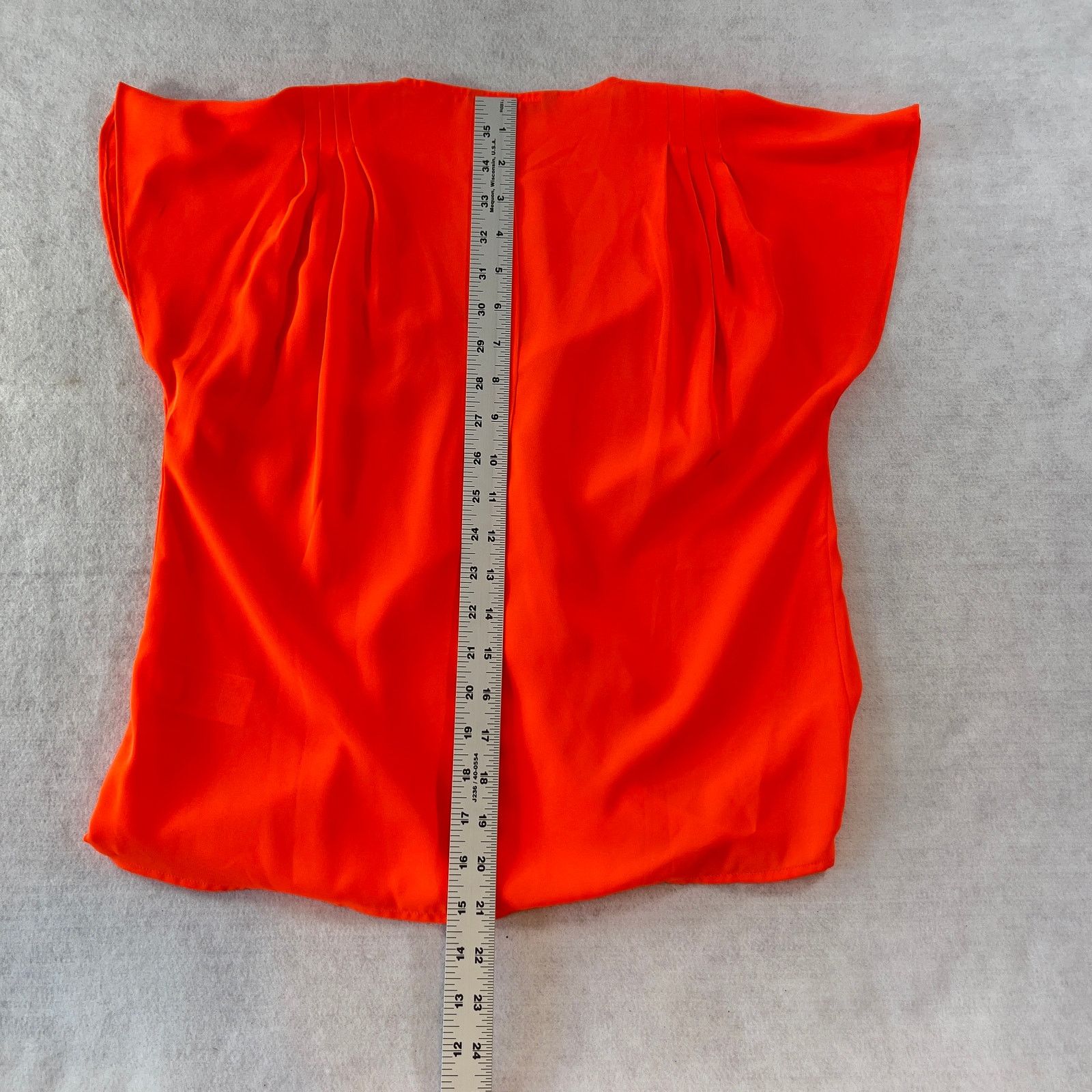 Banana Republic Banana Republic Wrap Top Pet XS Neon Sunset Ruched Size XS / US 0-2 / IT 36-38 - 8 Thumbnail