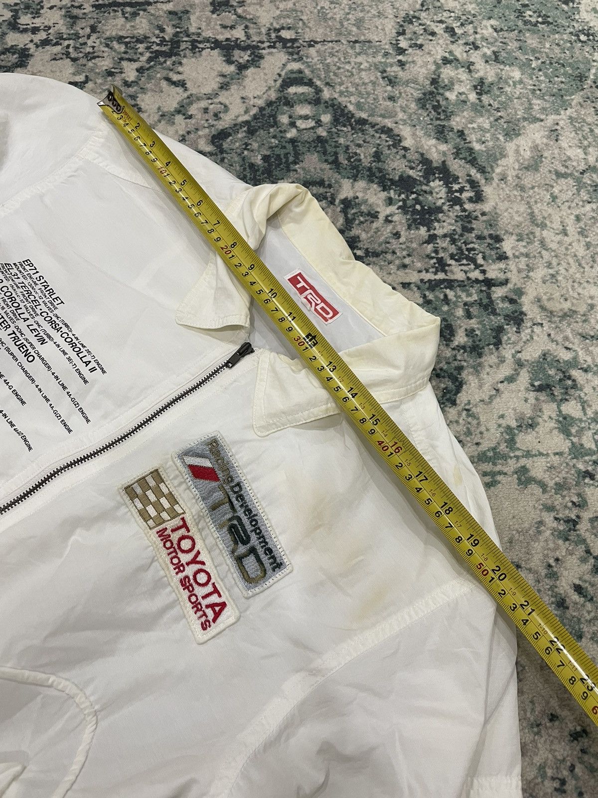 Gear for Sports Vintage Ma-1 Toyota TRD Japan Domestic Market Trueno Jacket Size US L / EU 52-54 / 3 - 19 Thumbnail