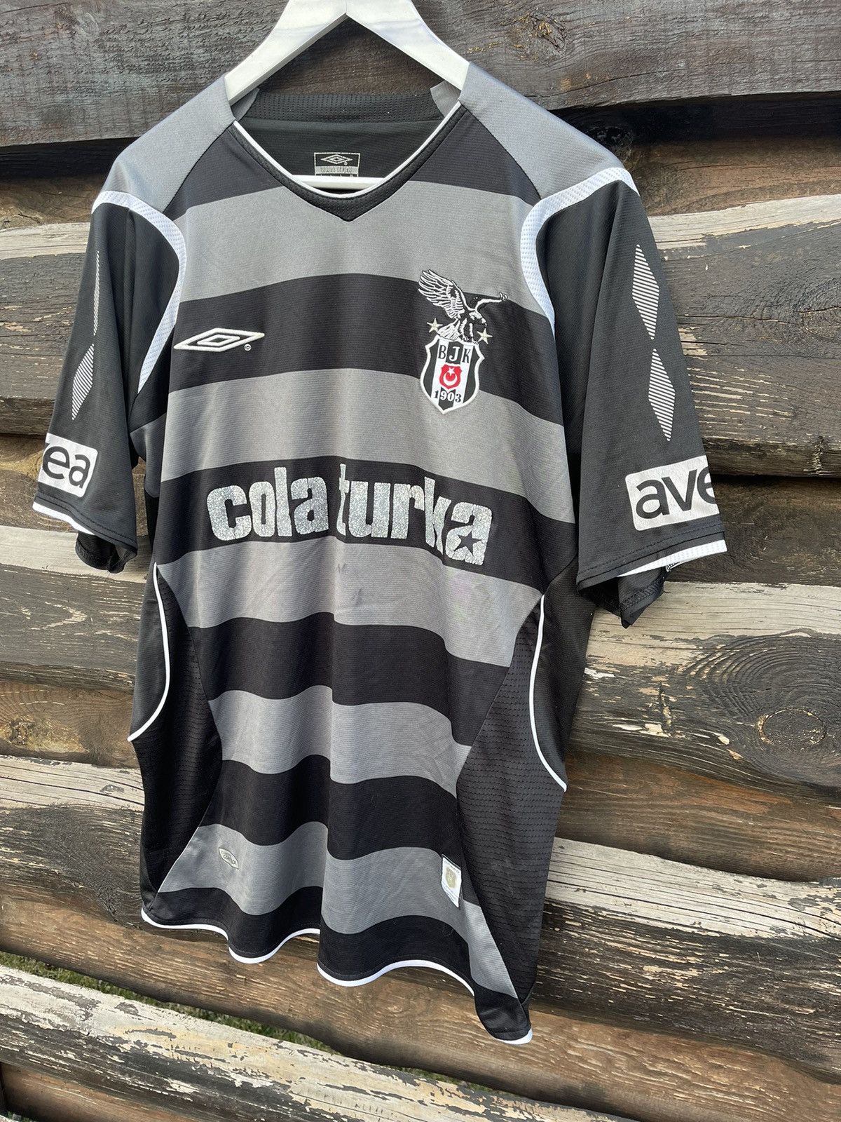Umbro × Vintage Umbro Besiktas #58 Ugur vintage soccer jersey Size US XL / EU 56 / 4 - 2 Thumbnail