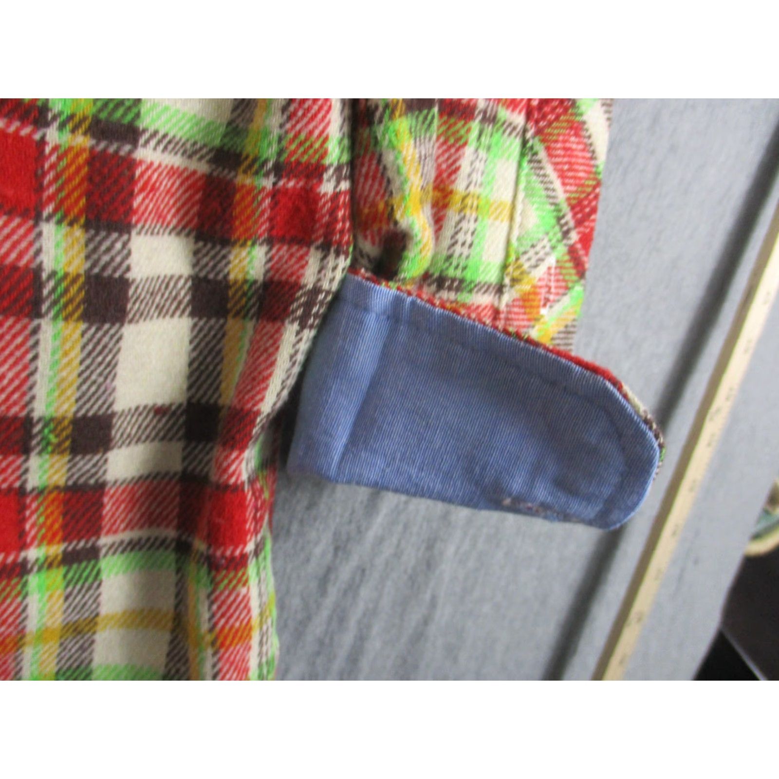 Vintage Bogari Shirt Mens Small Plaid Flannel Button Up Designed Italy Size US S / EU 44-46 / 1 - 7 Thumbnail