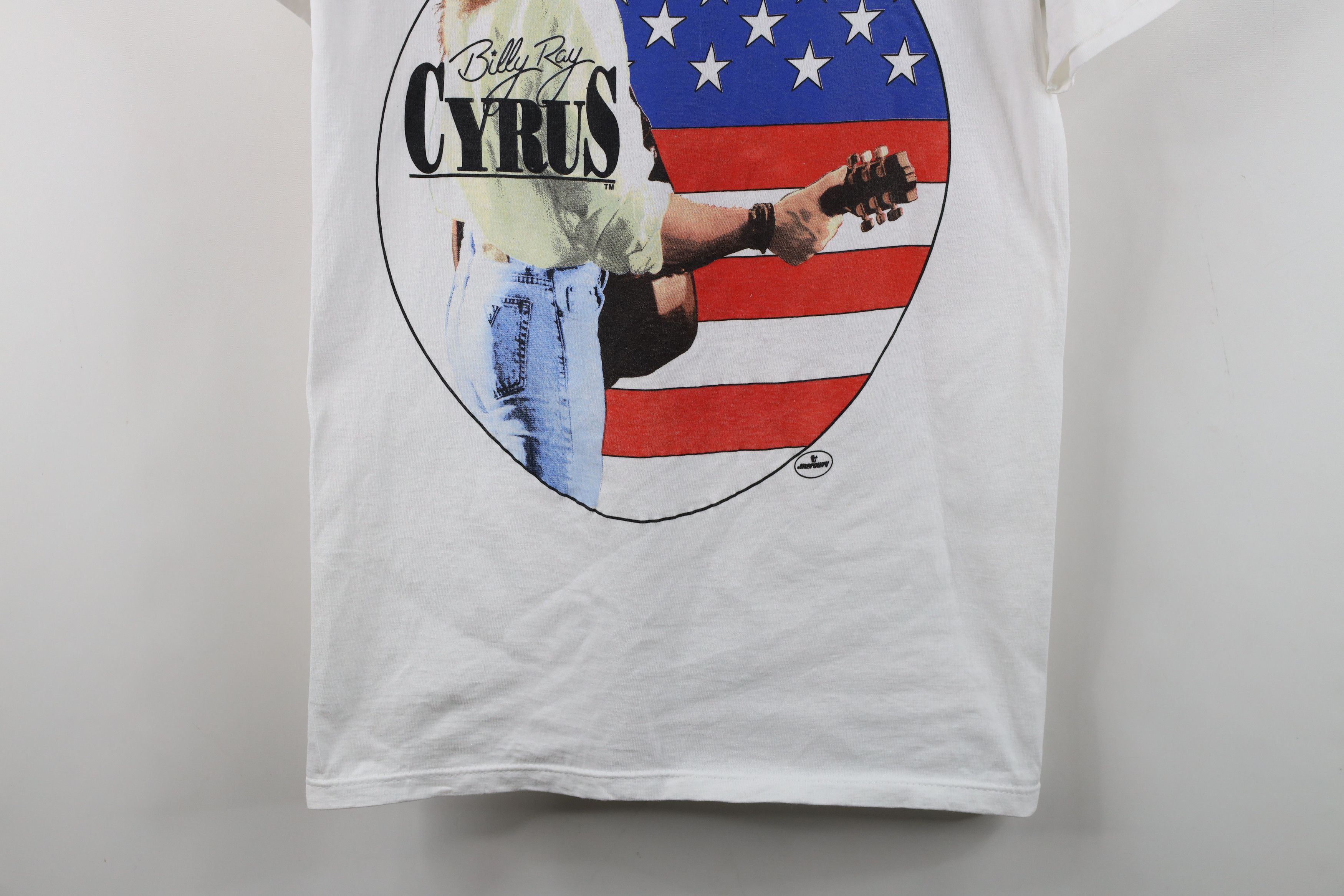 Vintage Vintage 90s Achy Breaky Heart Billy Ray Cyrus Band T-Shirt Size M / US 6-8 / IT 42-44 - 3 Thumbnail