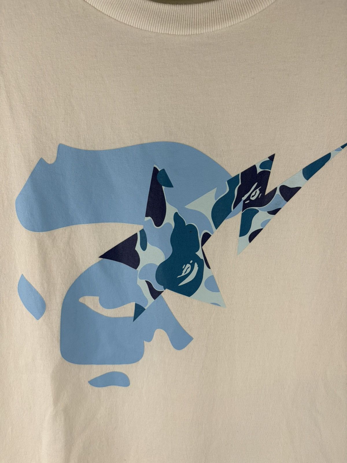 Bape FW18 BAPE ABC Ape Face on Bapesta Tee Size US M / EU 48-50 / 2 - 3 Thumbnail
