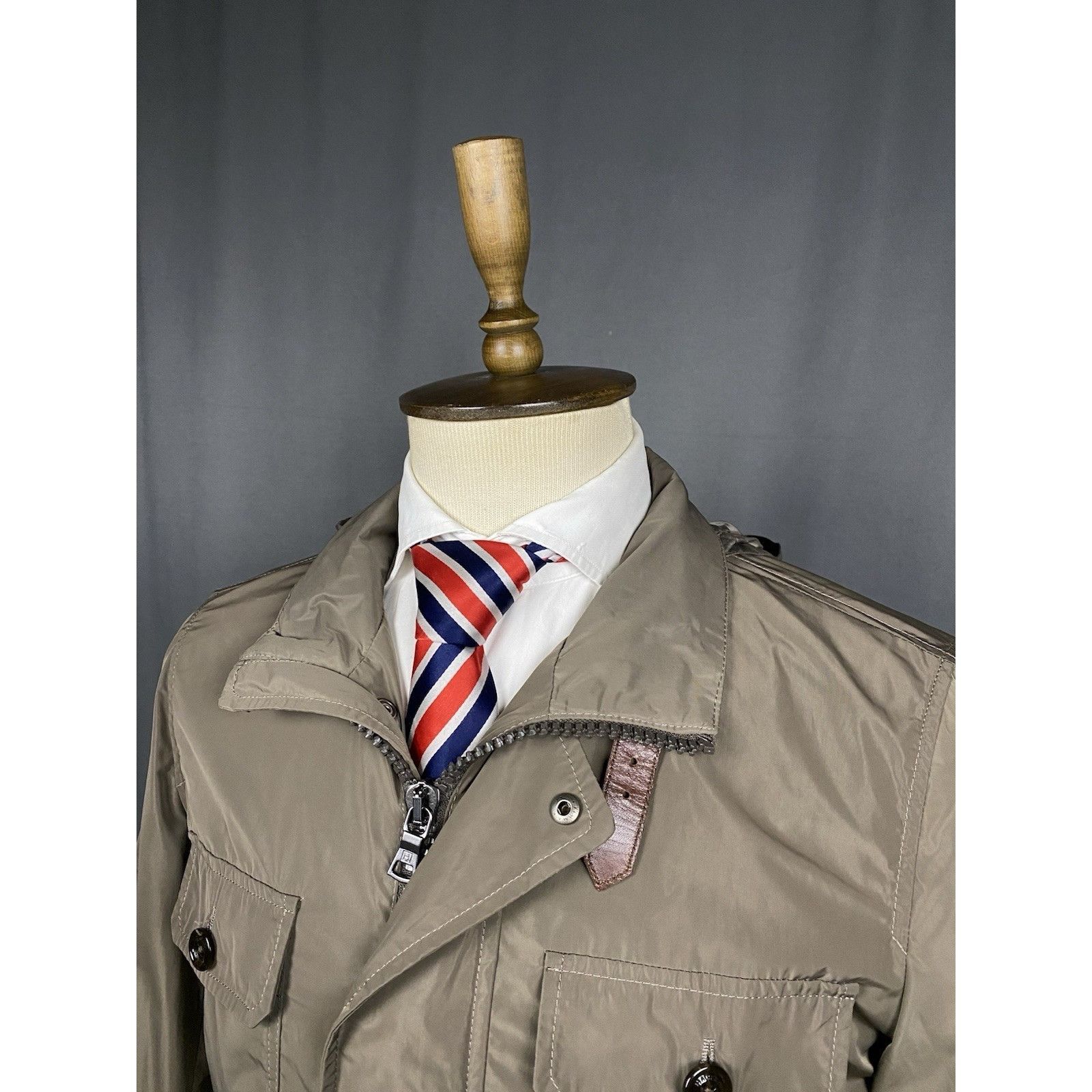 Hackett MINT! Hackett Men's Beige Brown Multipocket Utility Field Mi Size US M / EU 48-50 / 2 - 5 Thumbnail