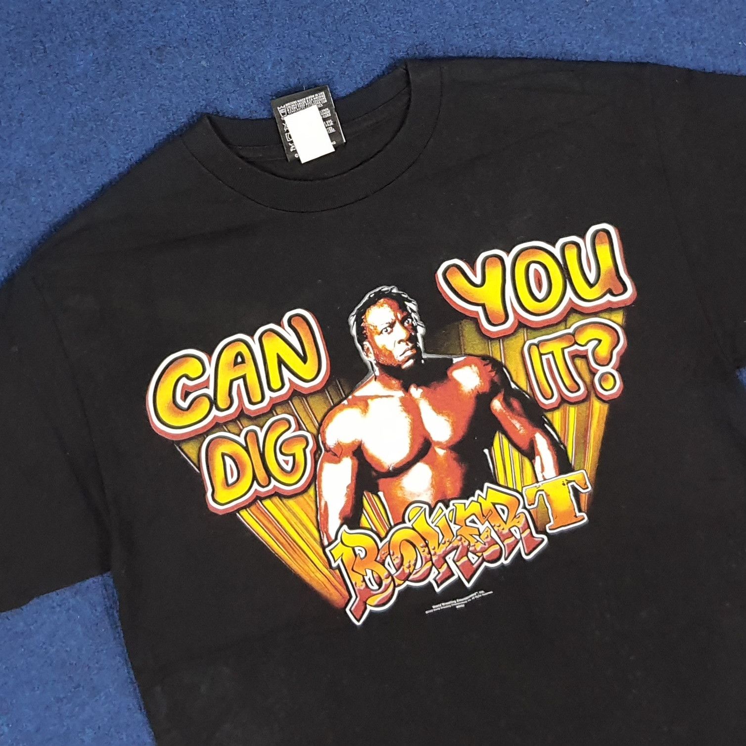 Vintage × WWE Vintage WWE Wrestling Booker T Tshirt Size US M / EU 48-50 / 2 - 2 Thumbnail