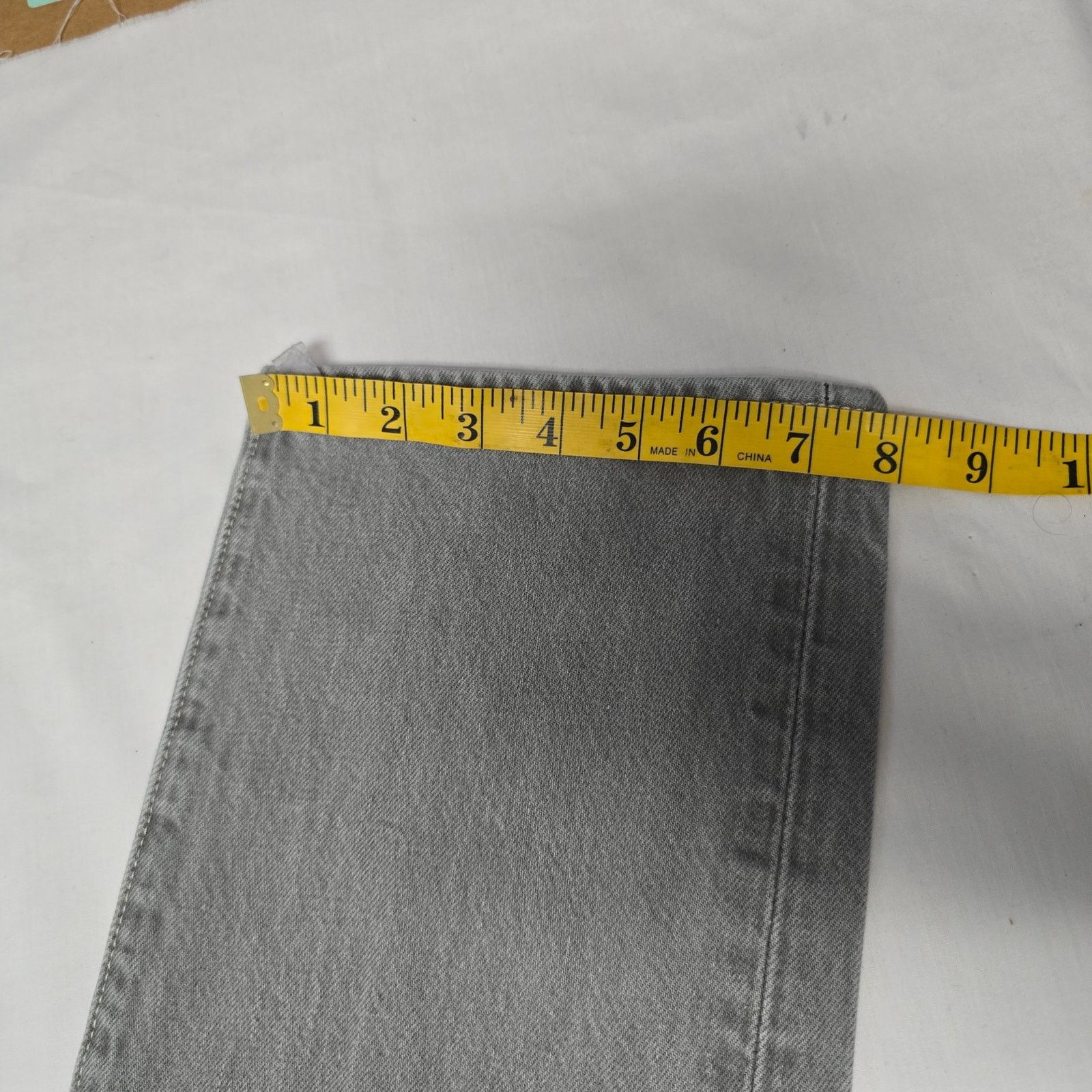 Levi's Levi's 501 Men's Gray Jeans 34x34 Distressed Vintage Style Size US 34 / EU 50 - 15 Thumbnail