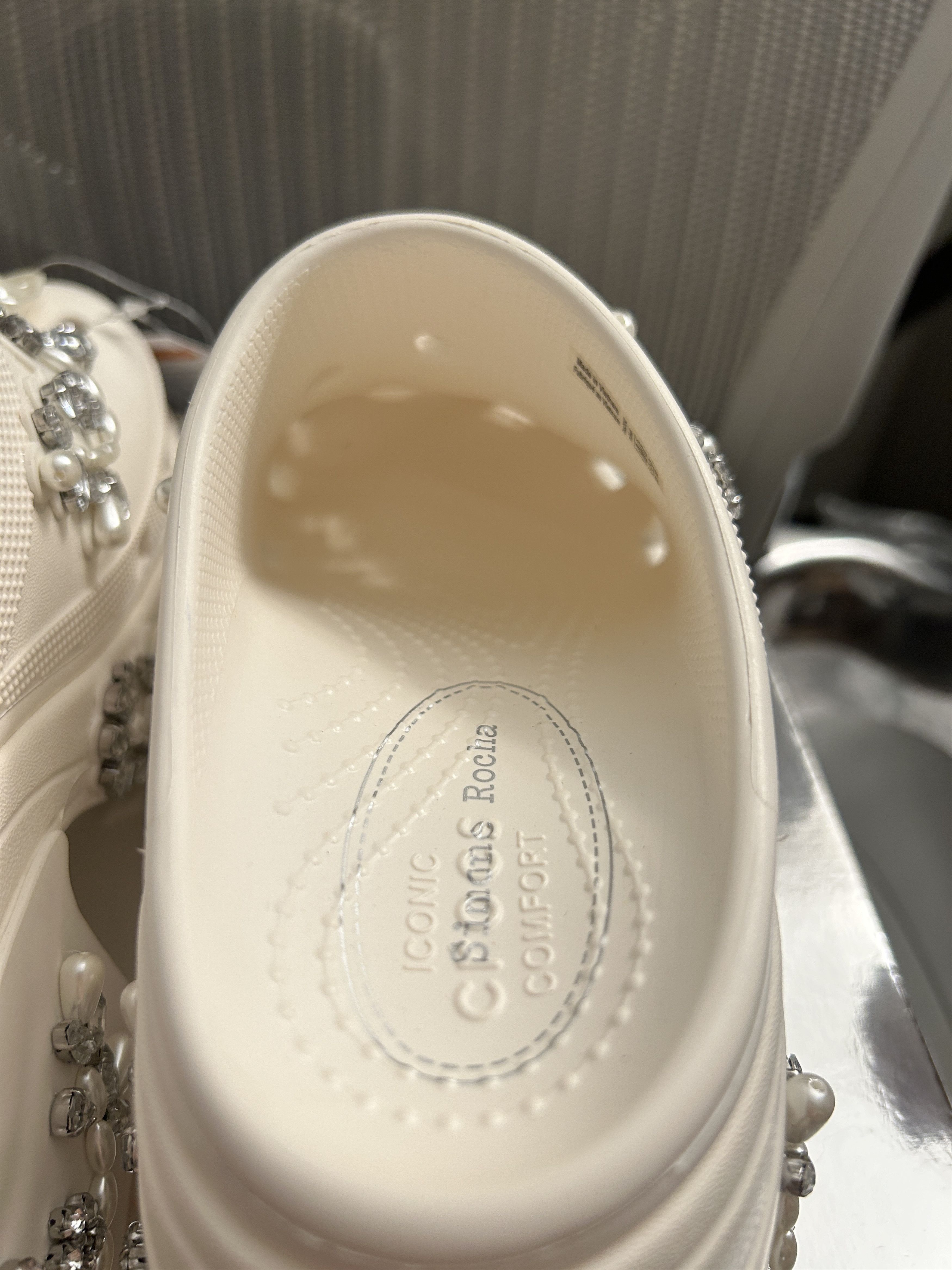Crocs × Simone Rocha Simone Rocha Crocs Women's Siren (Chalk) Size US 10 / IT 40 - 4 Thumbnail