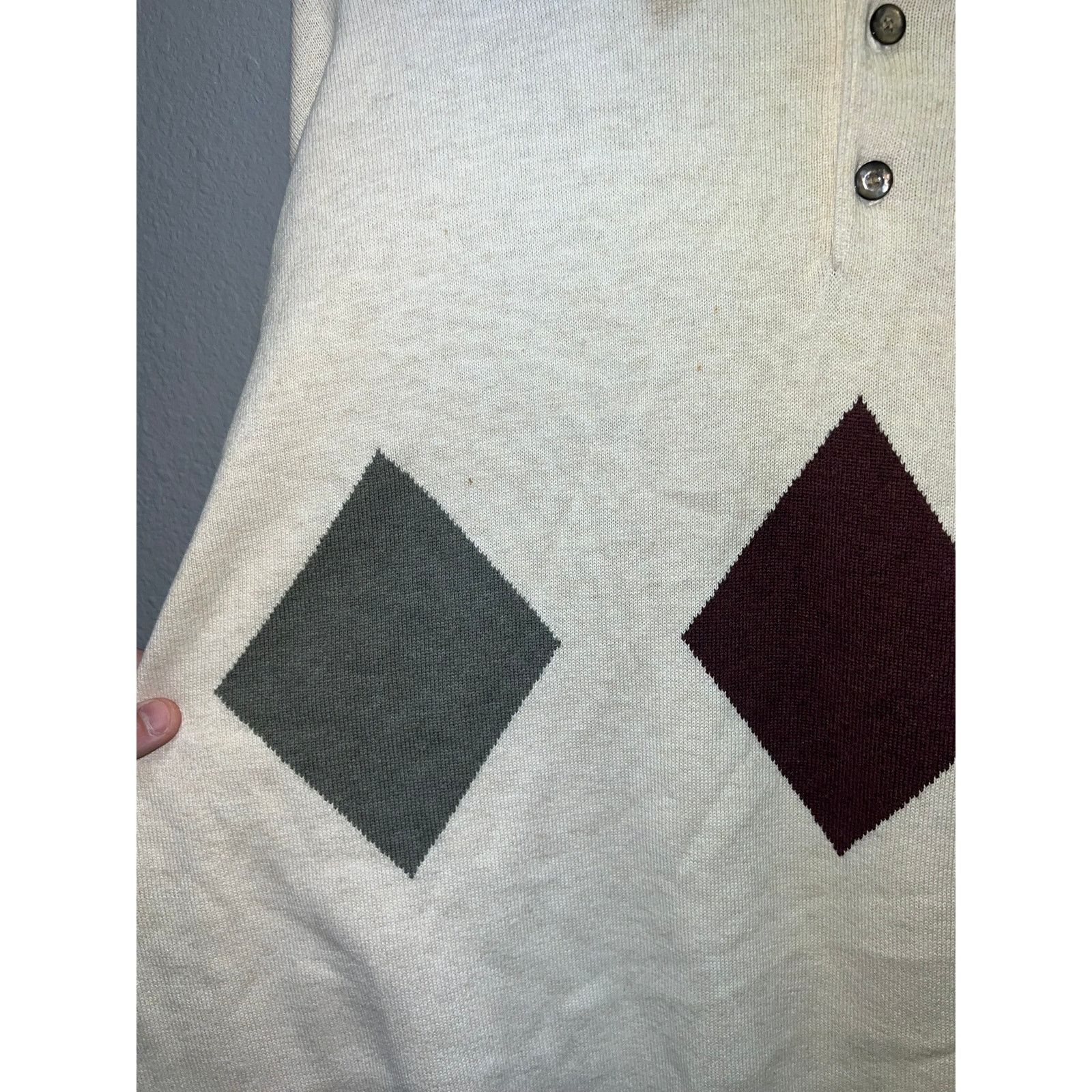 Greg Norman Greg Norman Sweater Collection Shark Logo White Pullover XL Size US XL / EU 56 / 4 - 4 Thumbnail