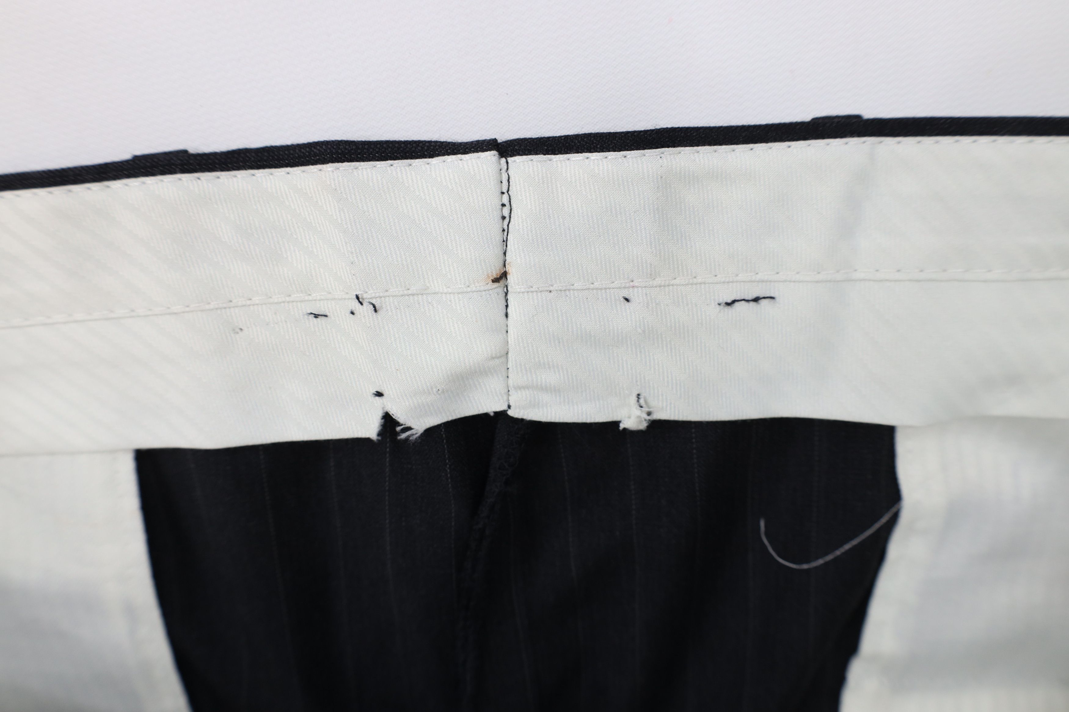 Vintage Vintage 90s Streetwear Wool Knit Wide Leg Chino Pants Size US 38 / EU 54 - 6 Thumbnail