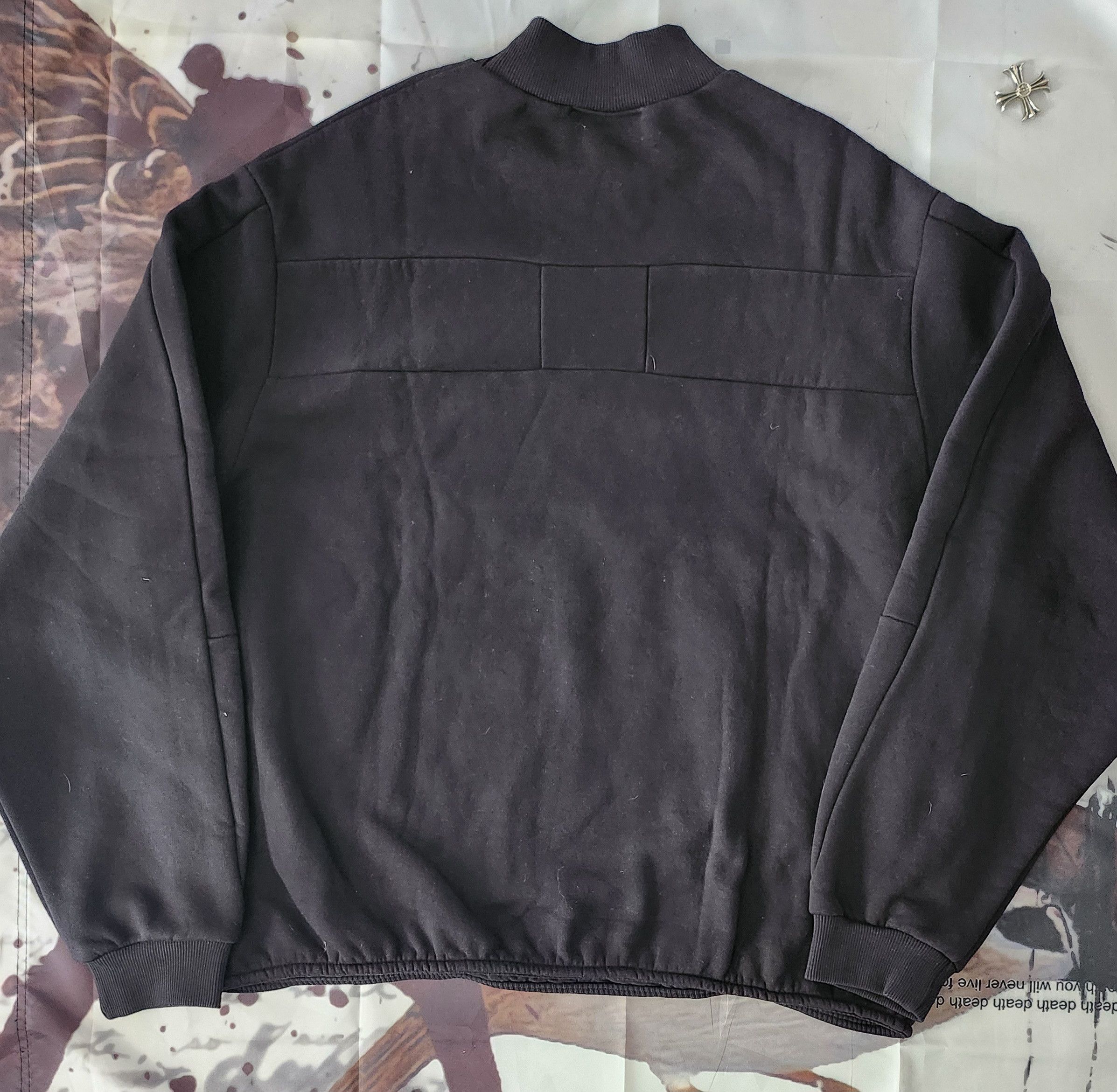 Sever Sever Mock Neck Embroidered Sweatshirt Size US M / EU 48-50 / 2 - 2 Thumbnail