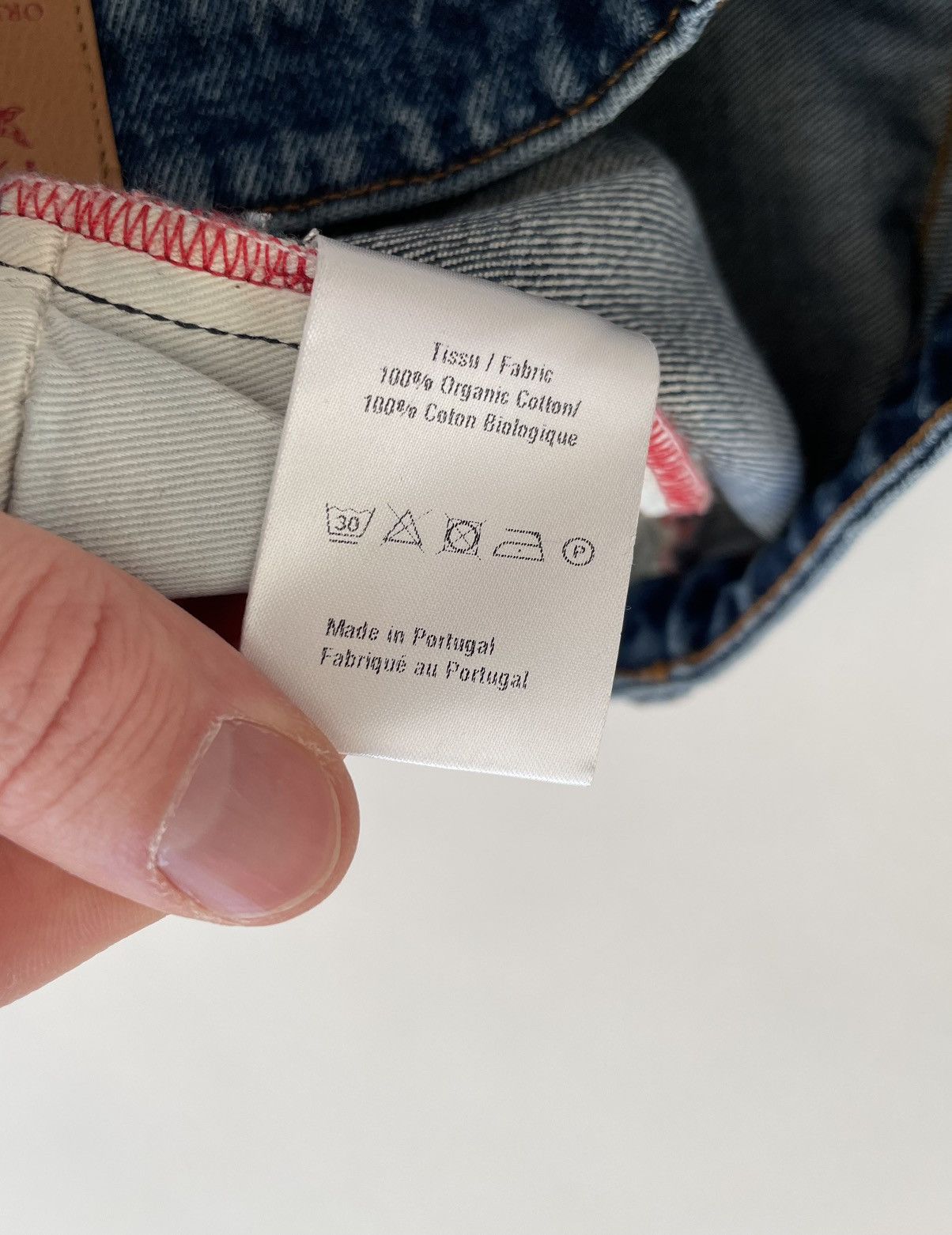 Y/Project Triple Layer Washed Blue Denim Jeans Size US 32 / EU 48 - 10 Thumbnail