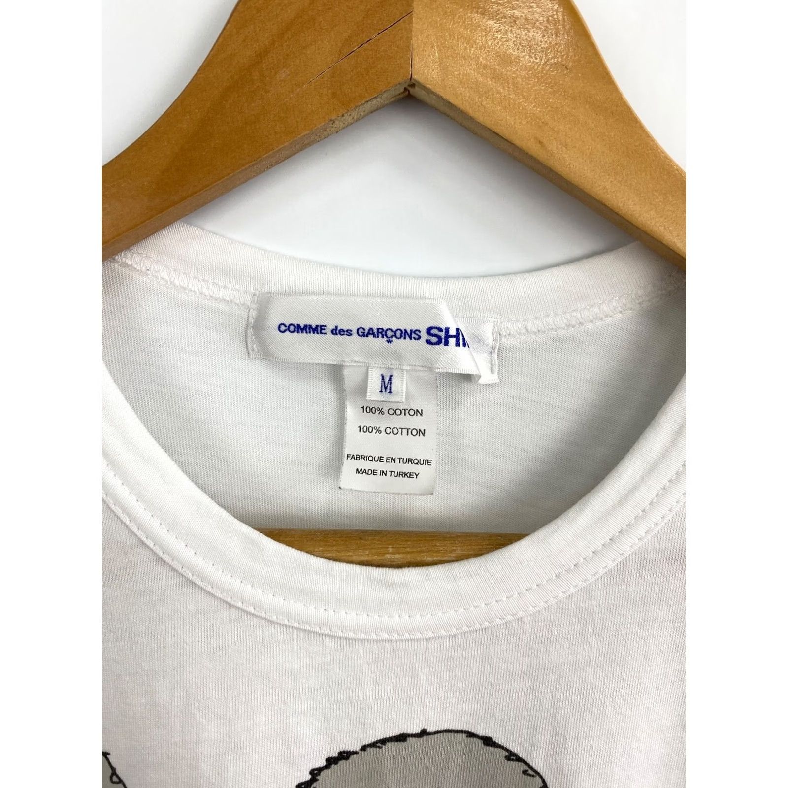 Comme des Garcons Girl Comme Des Garcons Kaws T-Shirt M White Mens Retro Y2K Rare Hyp e Size US M / EU 48-50 / 2 - 5 Thumbnail