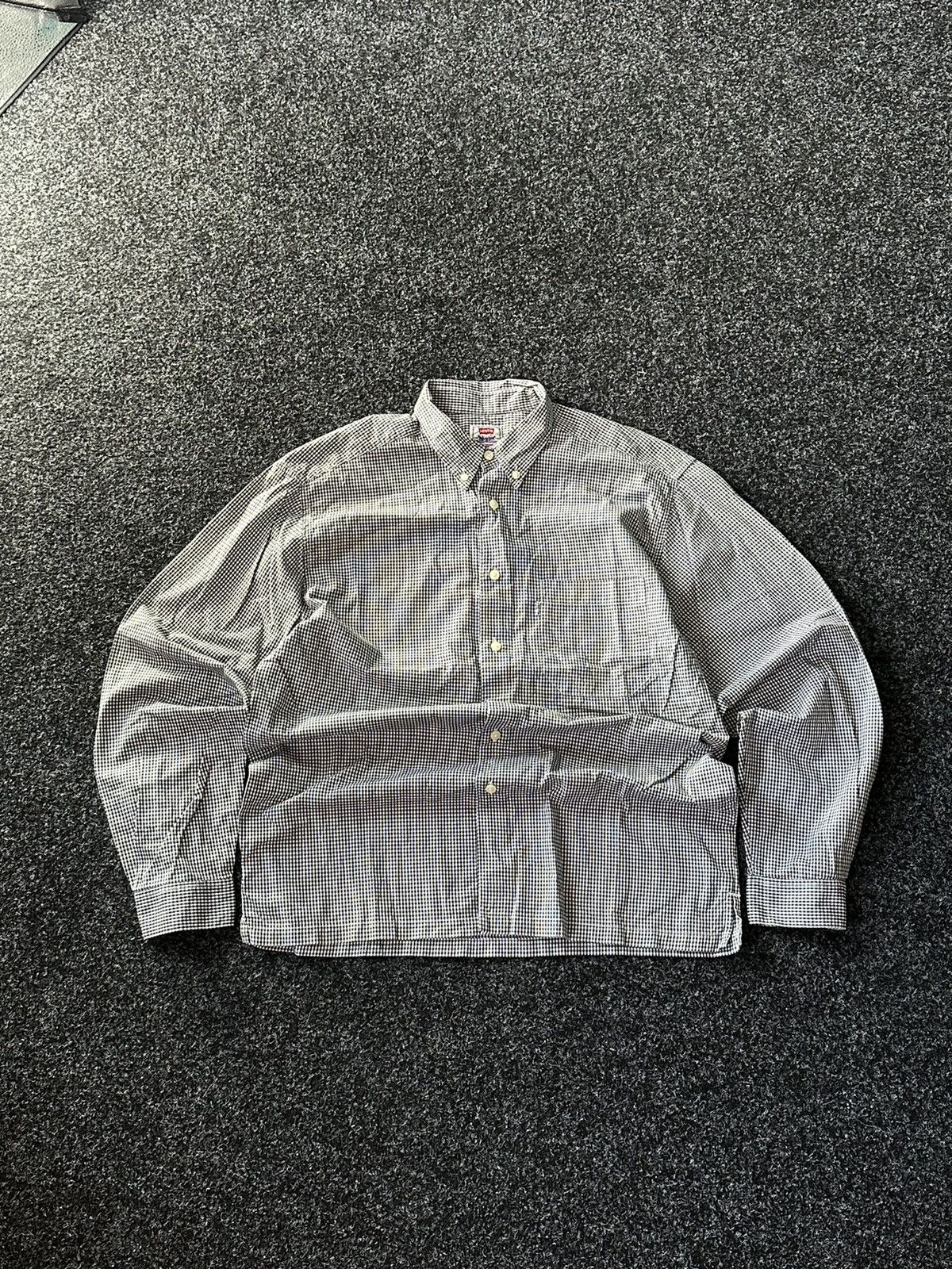 Levi's × Levi's Vintage Clothing × Vintage 🚨Vintage 90s Levi’s white Tag Big E Flannel Longsleeve Shirt Size US M / EU 48-50 / 2 - 1 Thumbnail