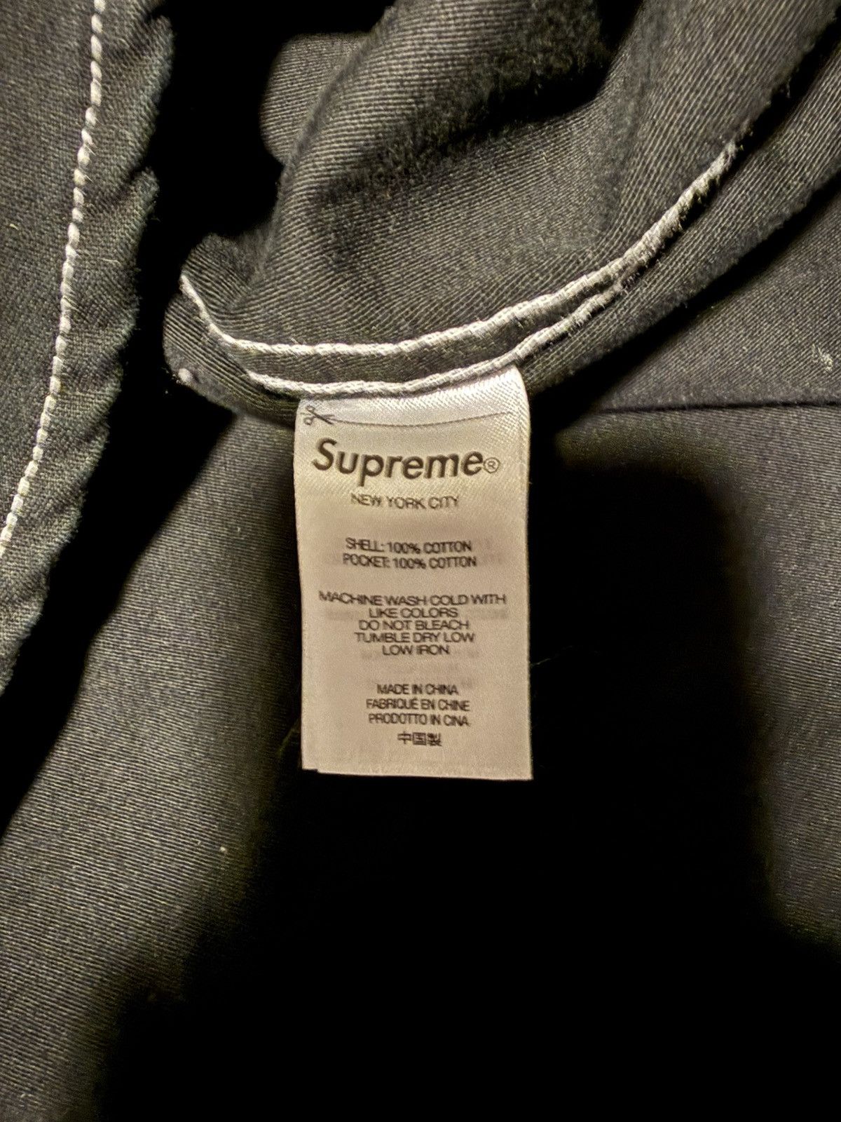 Supreme Supreme Snap Work Shirt FW22 Size US M / EU 48-50 / 2 - 4 Thumbnail