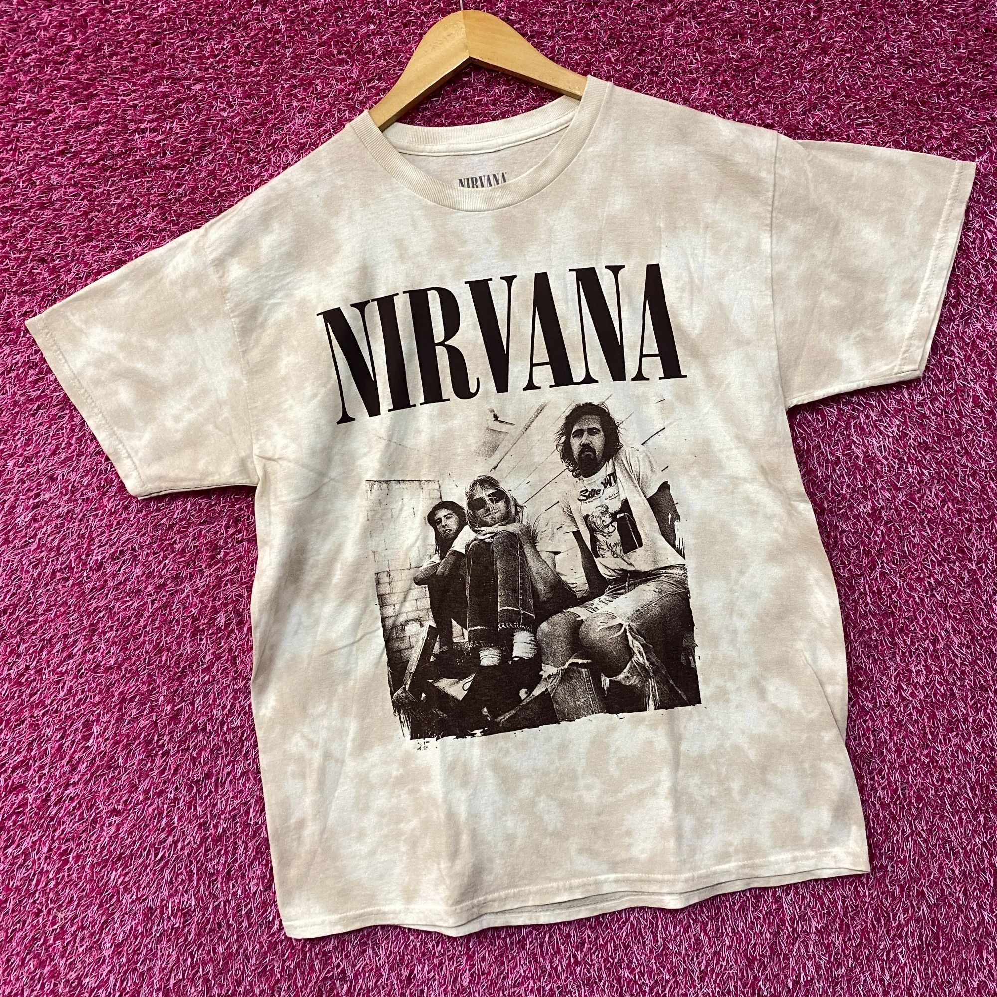 Nirvana Nirvana Band Portait Tiedye Tshirt size Large Size US L / EU 52-54 / 3 - 3 Thumbnail