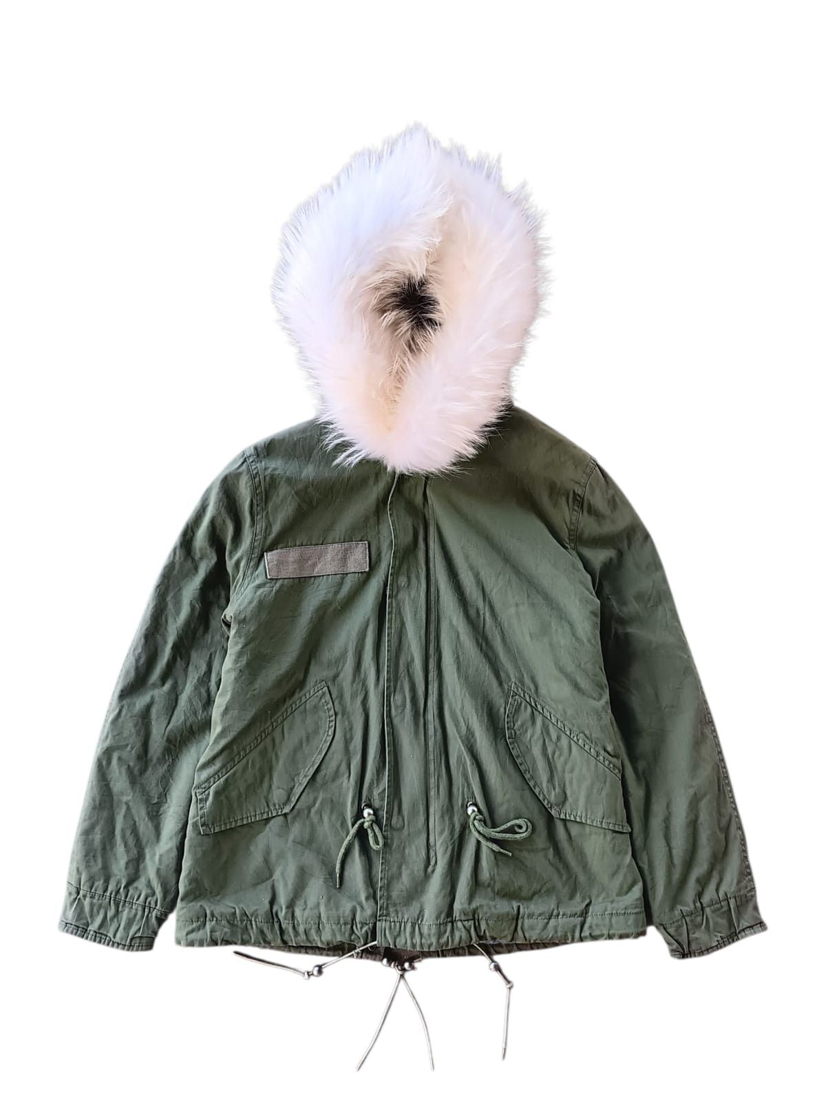 MR & MRS ITALY MR & MRS ITALY army green parka mini fur jacket unisex Size US M / EU 48-50 / 2 - 3 Thumbnail