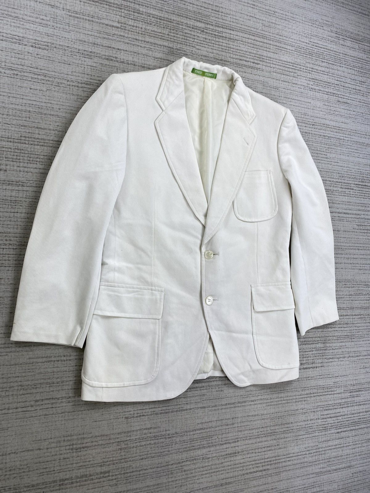 Fred Perry × Japanese Brand × Vintage Vintage Fred Perry Double Button Coat Jacket Size US M / EU 48-50 / 2 - 3 Thumbnail