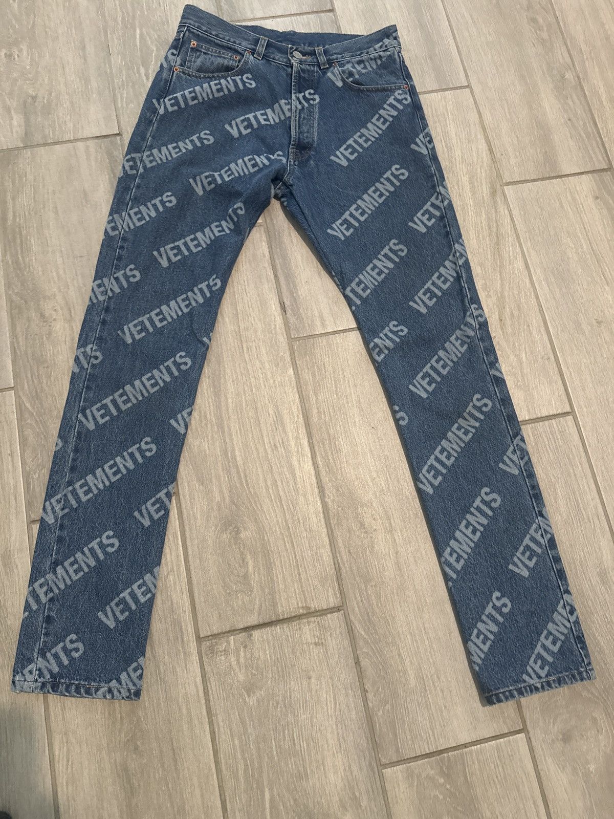 Vetements Men’s Vetements Jeans Size US 30 / EU 46 - 1 Thumbnail