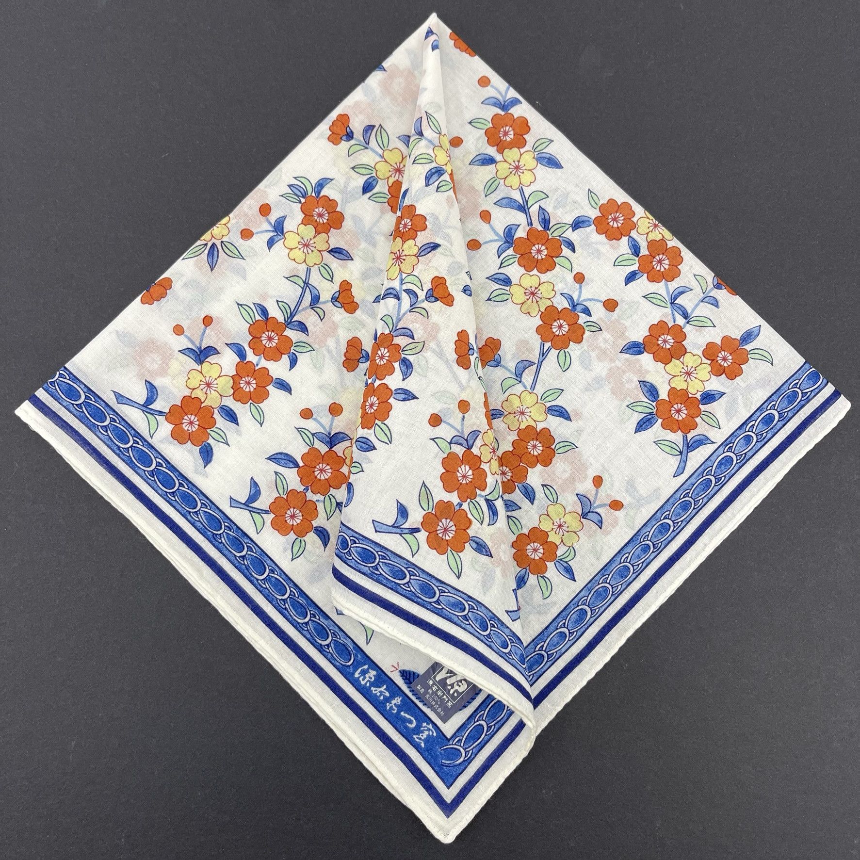 Japanese Brand Japanese Floral Handkerchief Art - 5044 Size ONE SIZE - 1 Thumbnail