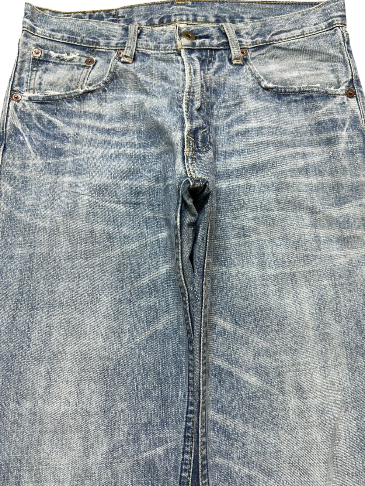 Levi's Vintage Clothing Vintage Levi’s 502 Faded Straight Loose Grunge Denim Size US 30 / EU 46 - 2 Thumbnail