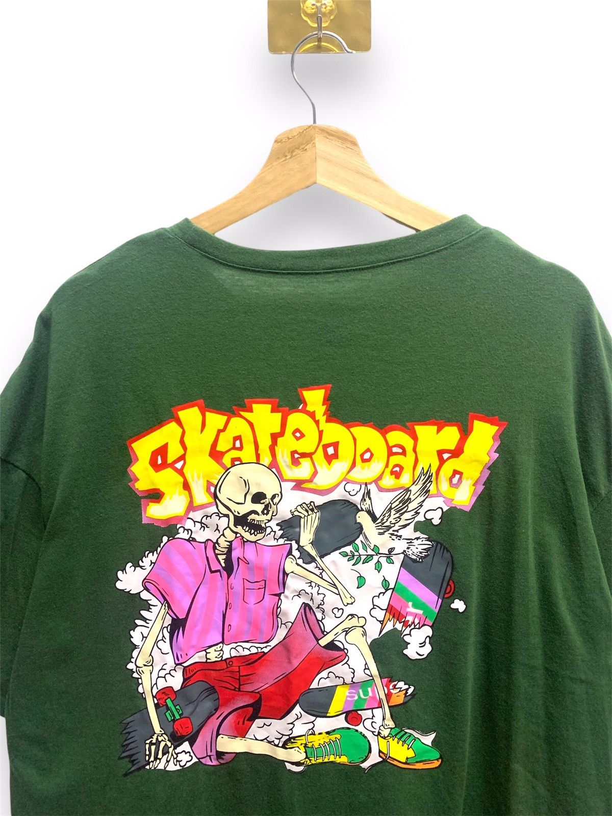 Think Skateboards Romwe Skull Skateboard T-shirts Size US L / EU 52-54 / 3 - 6 Thumbnail