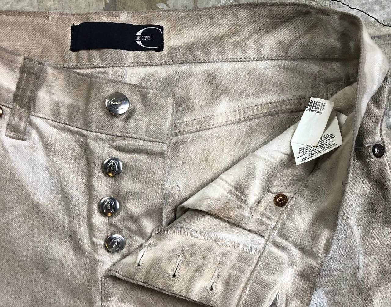 Just Cavalli Just Cavalli - 2000s Dye Denim Jeans Size US 30 / EU 46 - 7 Thumbnail