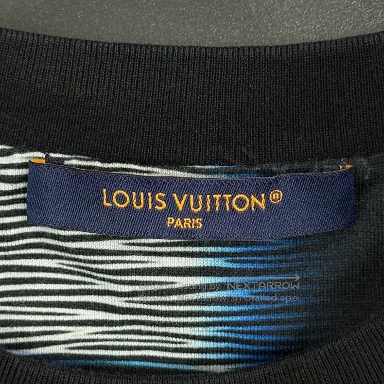 Louis Vuitton Louis Vuitton Black, blue and grey checkerboard logo short Size US M / EU 48-50 / 2 - 5 Thumbnail