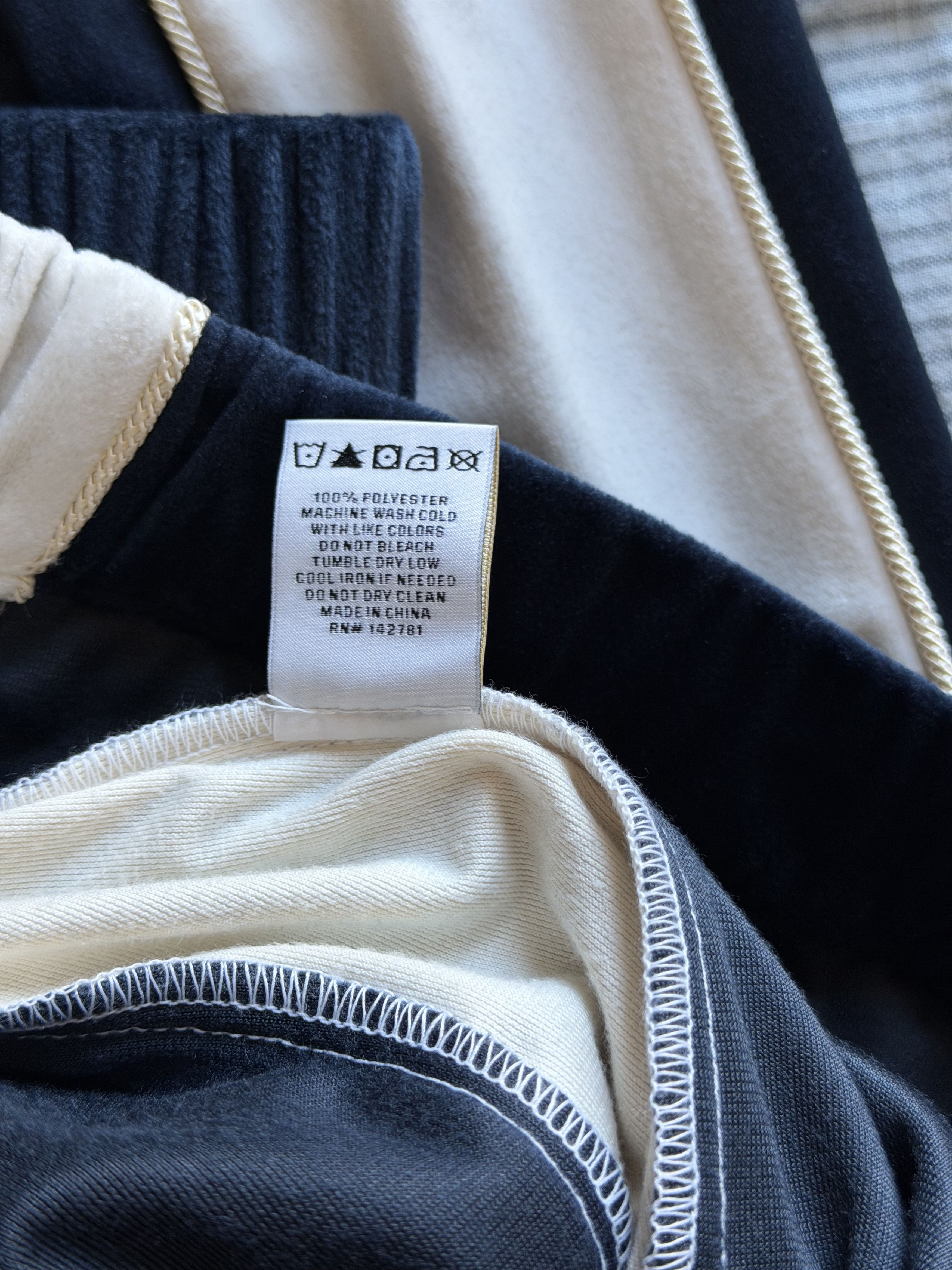 Aime Leon Dore × Drake's Aime Leon Dore Drake's Velvet Track Pants in Navy Size US 34 / EU 50 - 9 Thumbnail