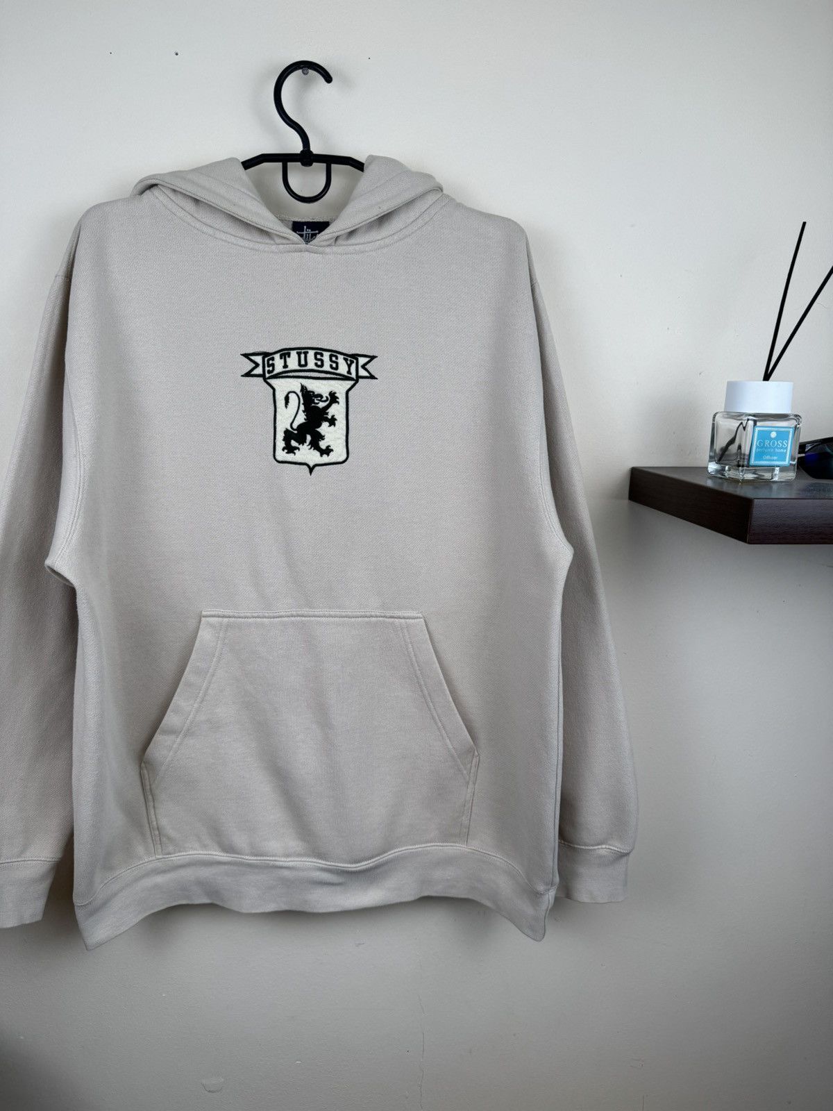 Stussy Vintage Stussy 90s Hong Kong Beige L College Blue Tag Size US L / EU 52-54 / 3 - 19 Thumbnail