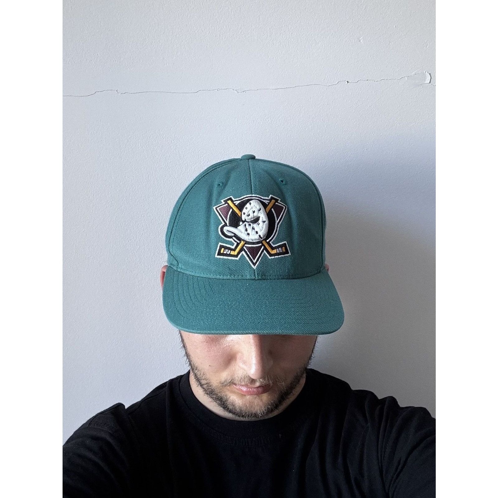 Mitchell & Ness The Mighty Ducks Mitchell and Ness NHL Cap Hat Vintage 90s Size ONE SIZE - 1 Thumbnail