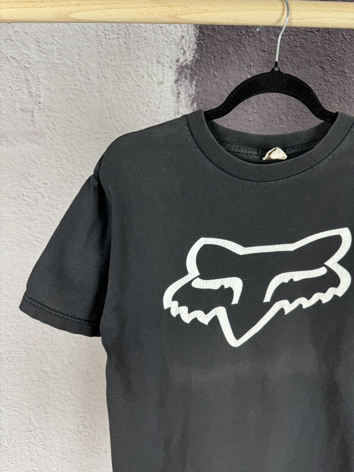 Fox Racing × Vintage Thrashed Faded Vintage 90s Fox Racing Tee shirt Size US M / EU 48-50 / 2 - 3 Thumbnail