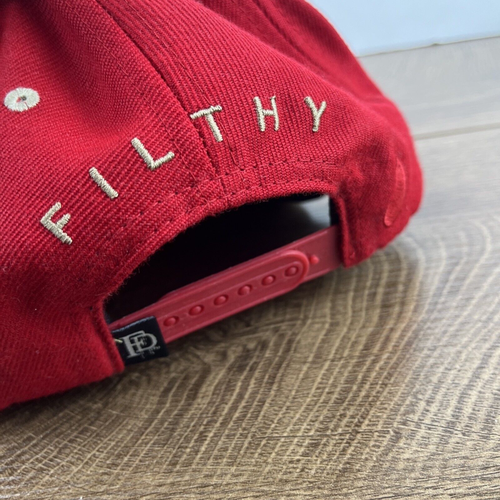 Other Wild Hat Wild Red Hat Adjustable Adult Size Hat Red Cap Size ONE SIZE - 10 Thumbnail