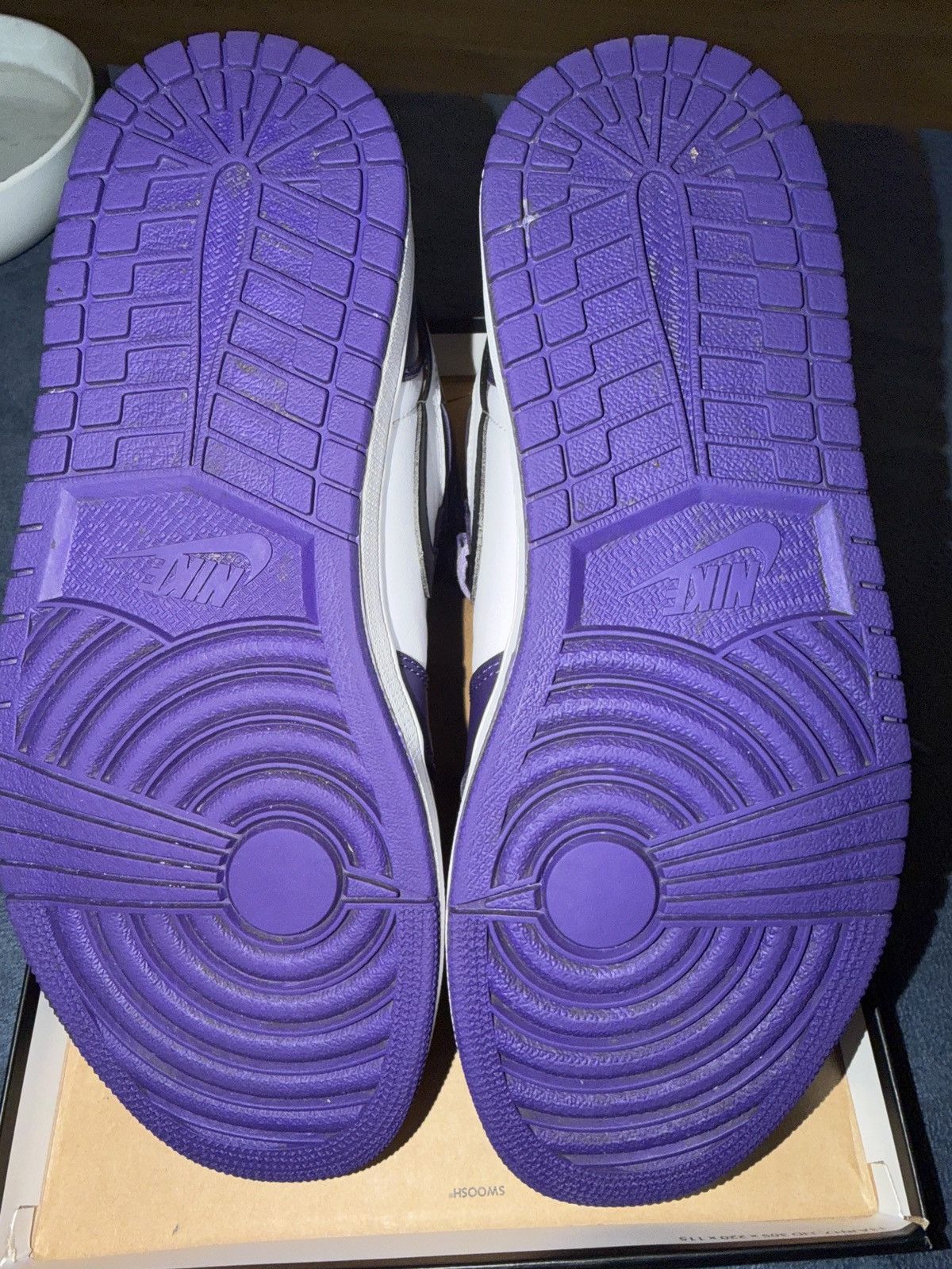 Nike Air jordan 1 court purple Size US 9 / EU 42 - 2 Thumbnail