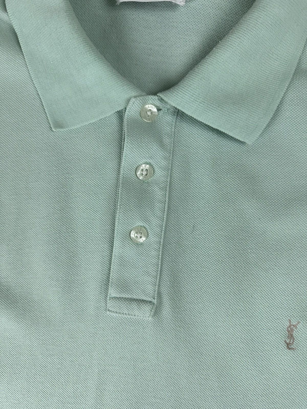 Yves Saint Laurent Yves Saint Lauren Luxury Vintage Small Logo Polo Size US XL / EU 56 / 4 - 7 Thumbnail
