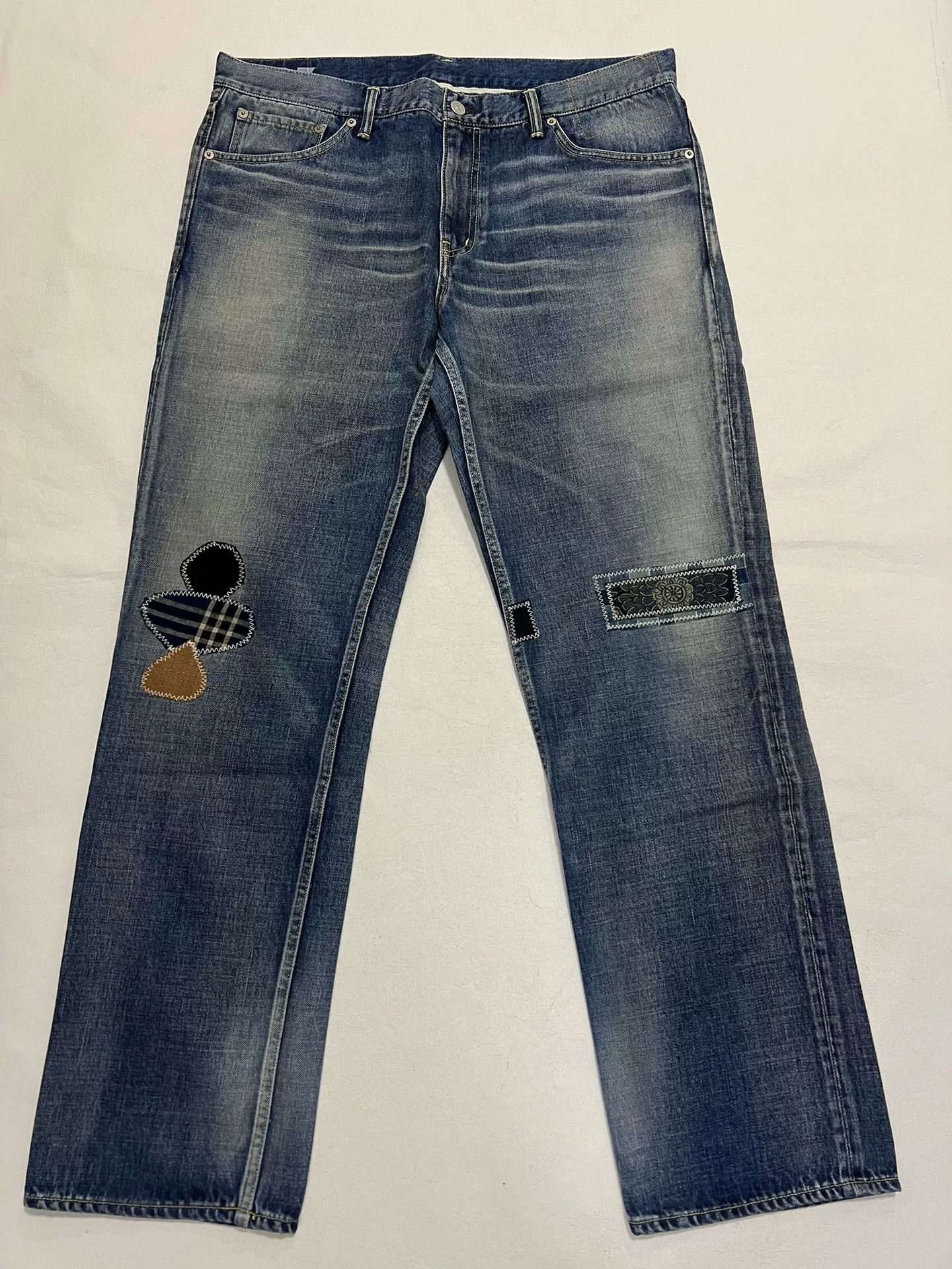 Visvim visvim 19ss spot d7 jeans Size US 32 / EU 48 - 1 Thumbnail